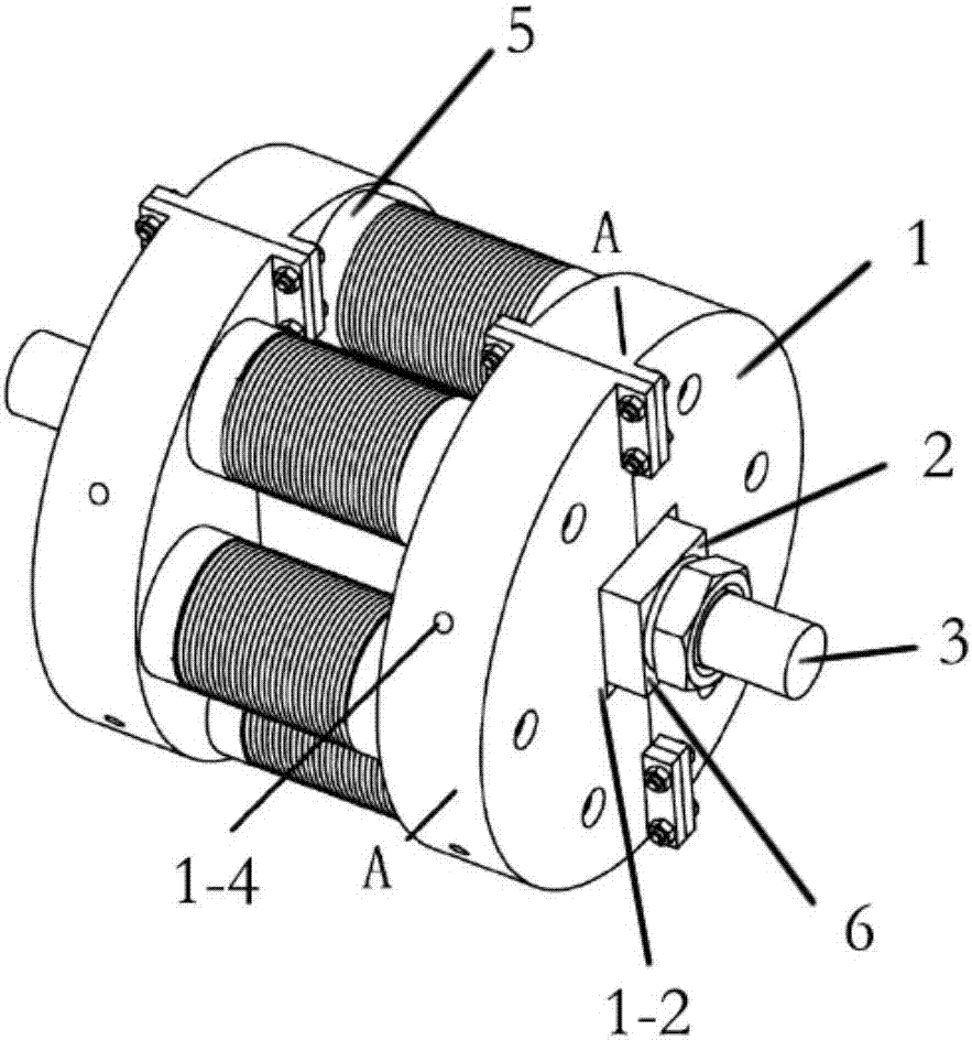 Magnetorheological elastomer thrust bearing base dynamic vibration absorber and use method