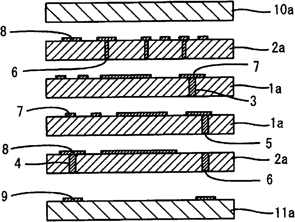 Method for the production of laminated ceramic electronic parts