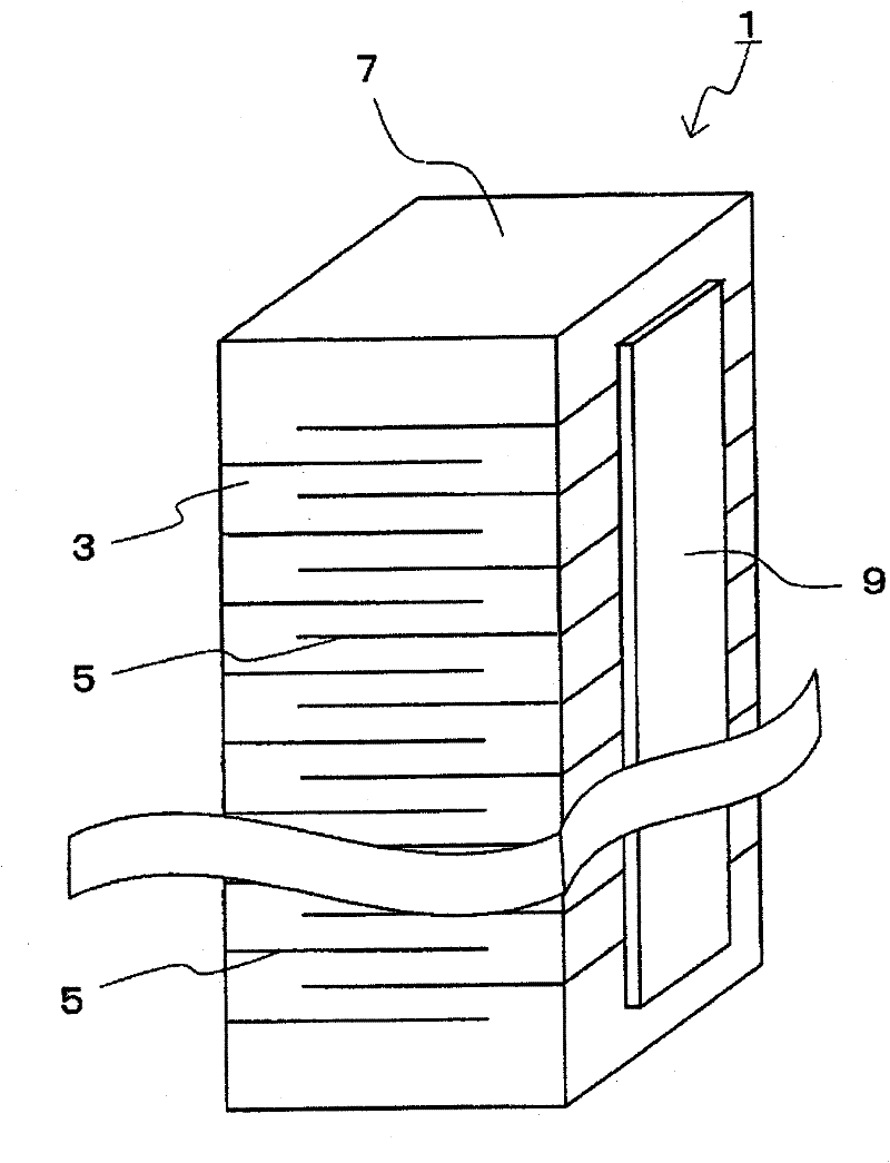 Multilayer piezoelectric element, injection apparatus, and fuel injection system