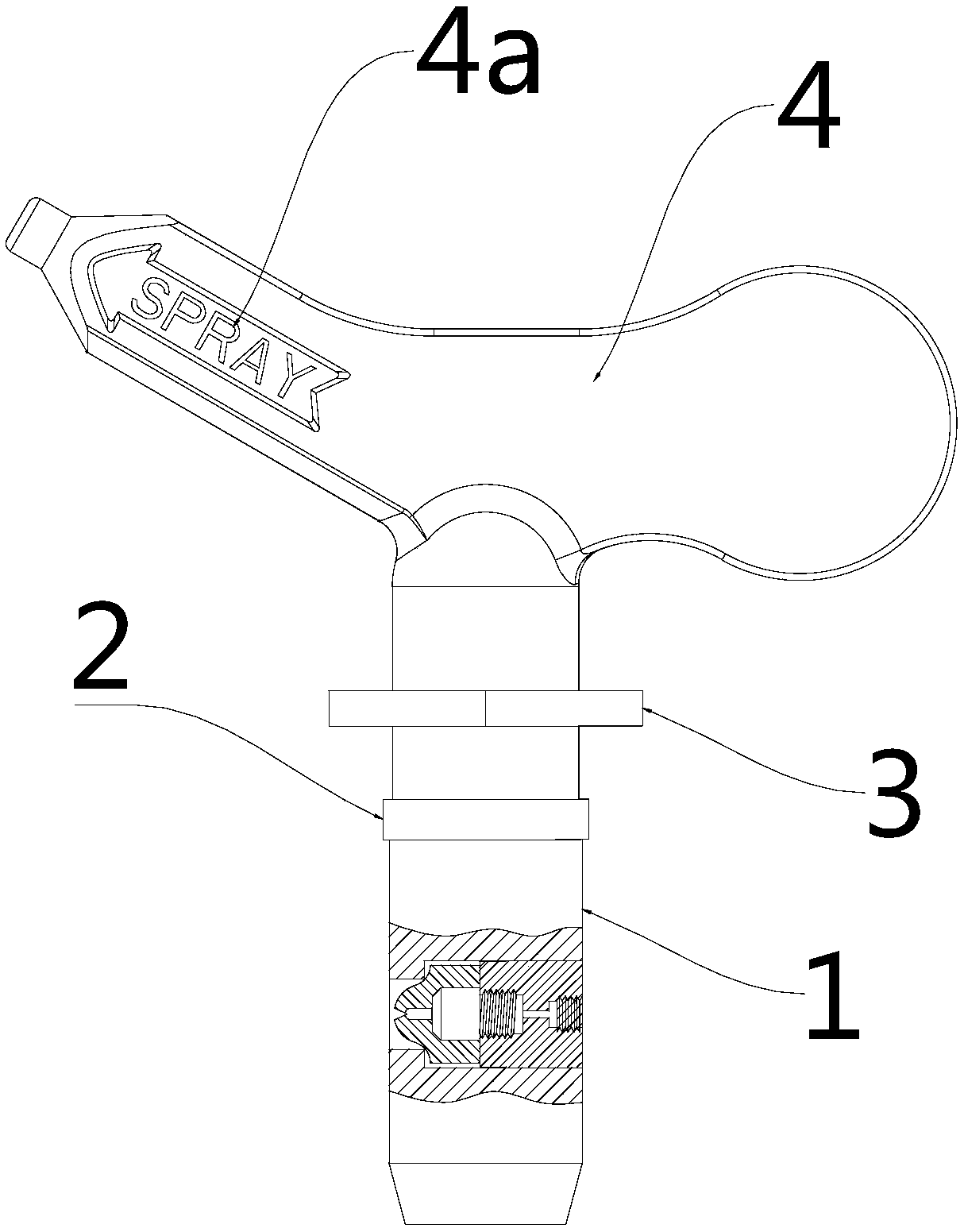 Low-pressure nozzle