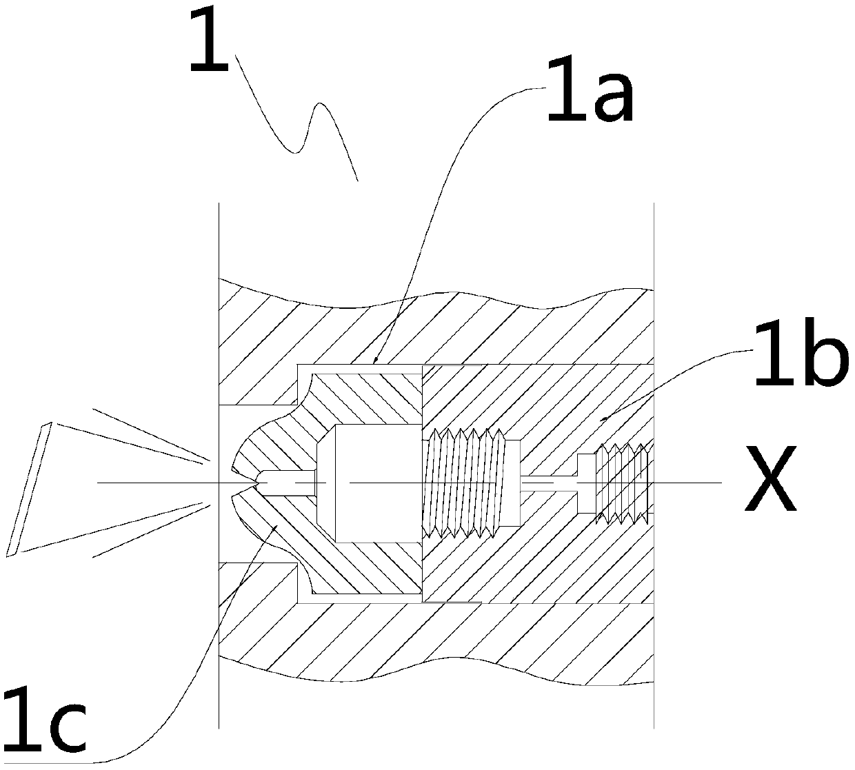 Low-pressure nozzle