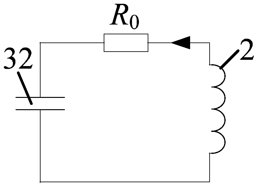 Pre-polarization coil current control system for low-field nuclear paramagnetic resonance and control method thereof