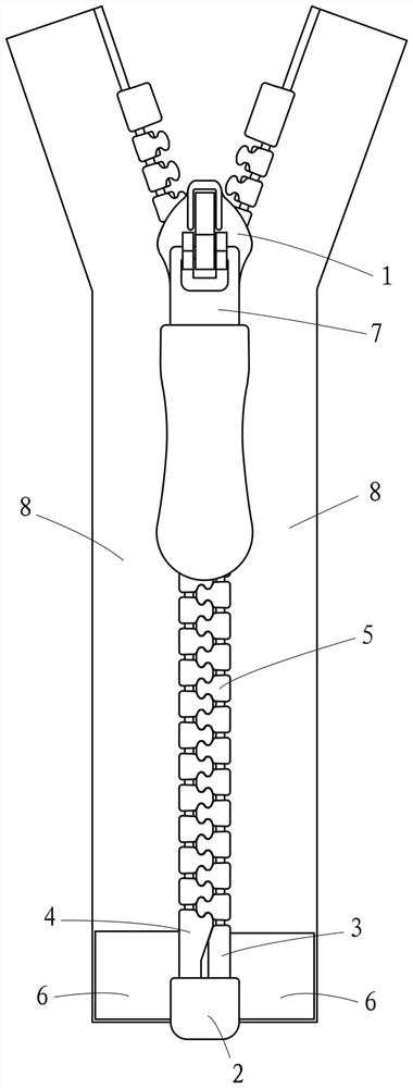 Slide fastener and method for manufacturing slide fastener