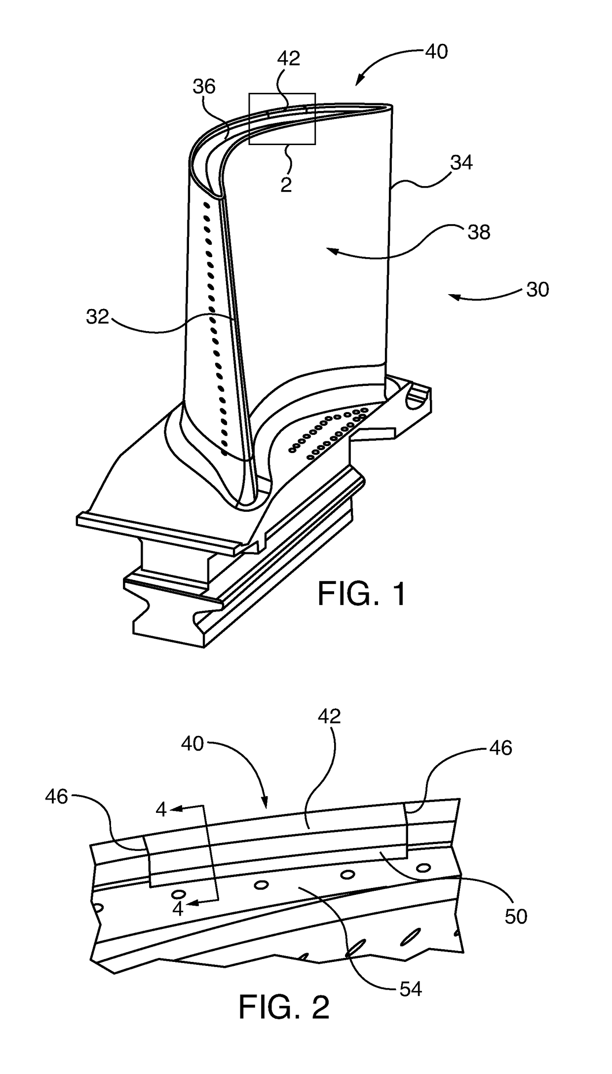 Composite metallic and ceramic gas turbine engine blade - Eureka | Patsnap