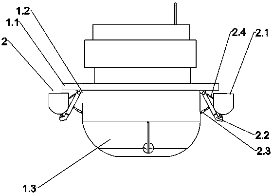 Efficient balance system for lifting ship and working method of system