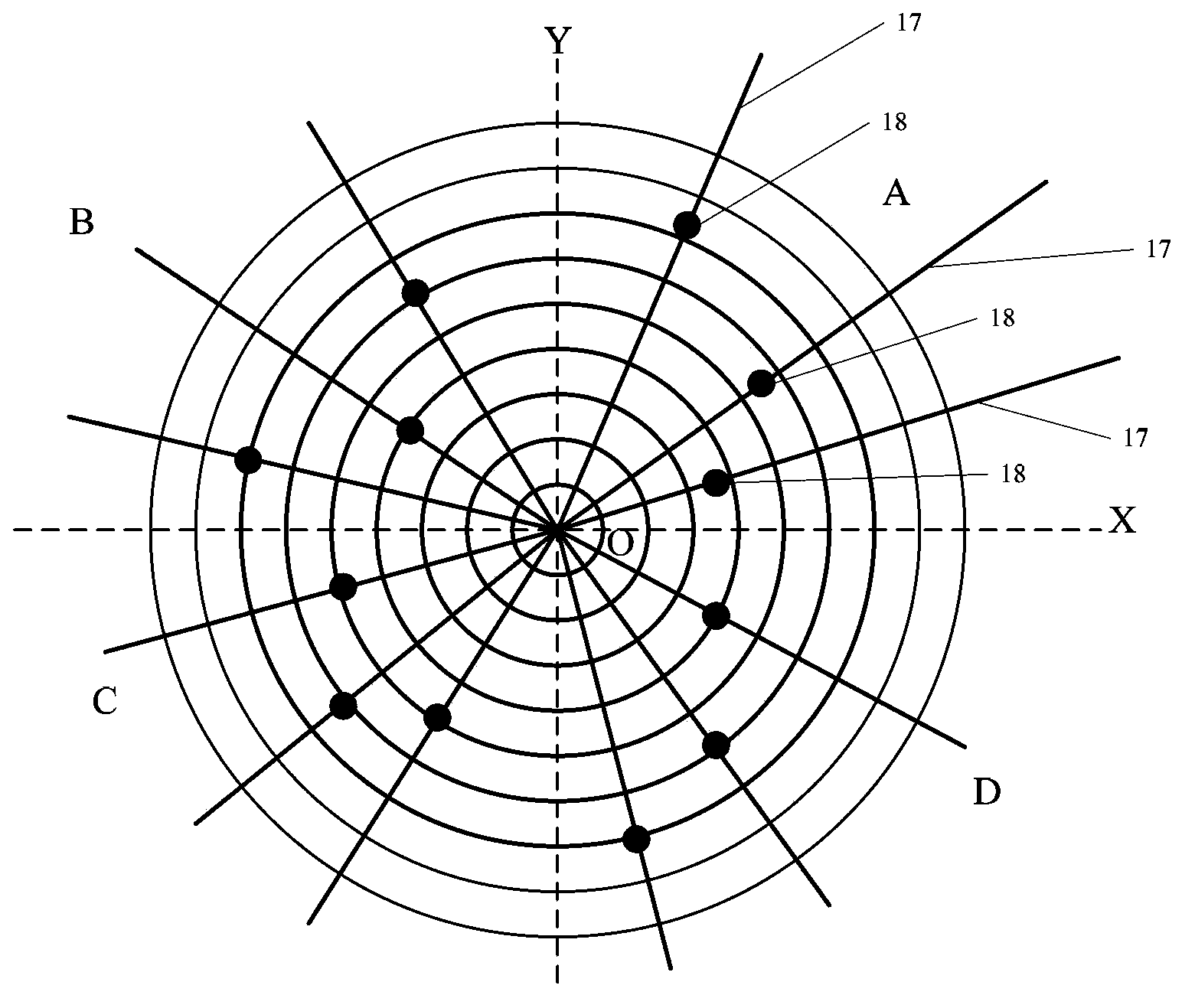 Testing method and apparatus for illumination uniformity of light uniform lamp