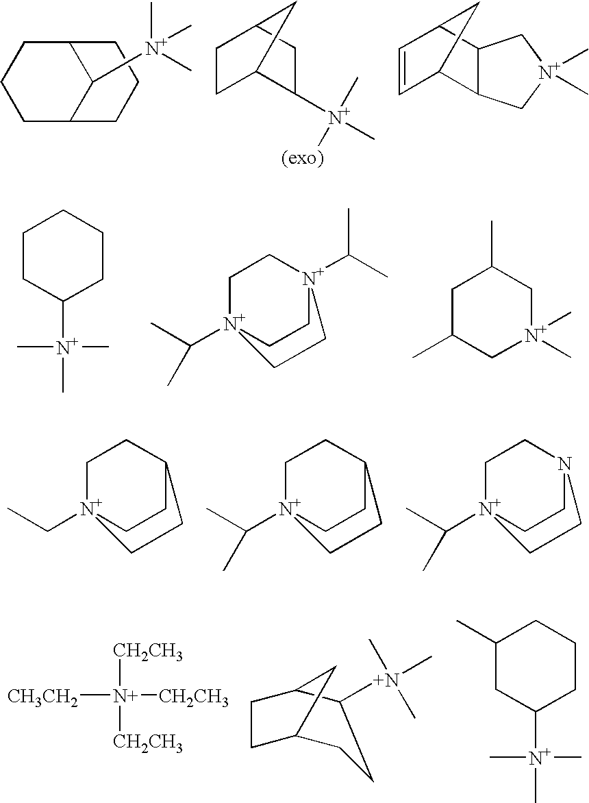 Preparation of molecular sieves using a structure directing agent and an N,N,N-trialkyl benzyl quaternary ammonium cation