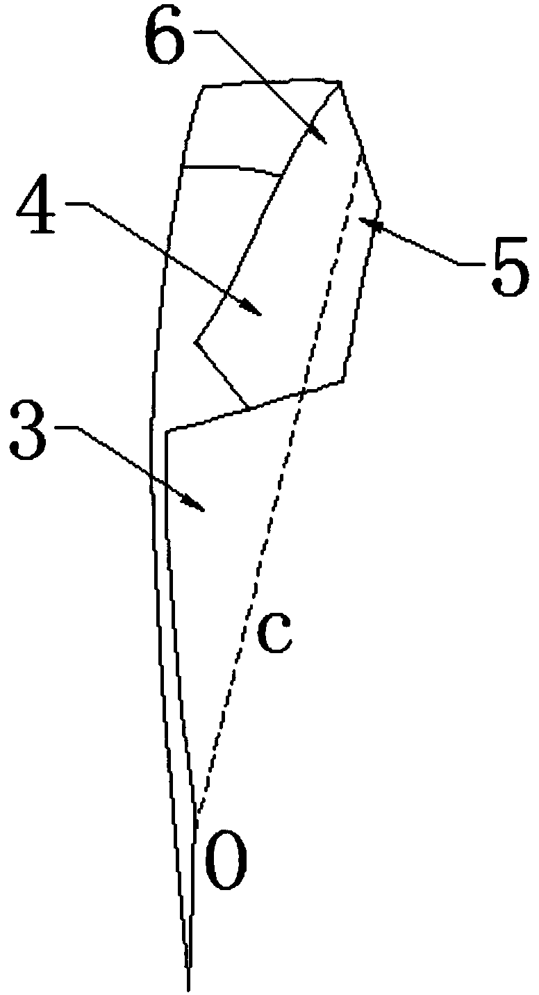 A method for manufacturing a collar version applied to a suit lapel collar and the suit lapel collar