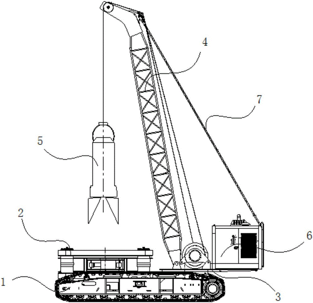 Integrated casing pipe drilling machine