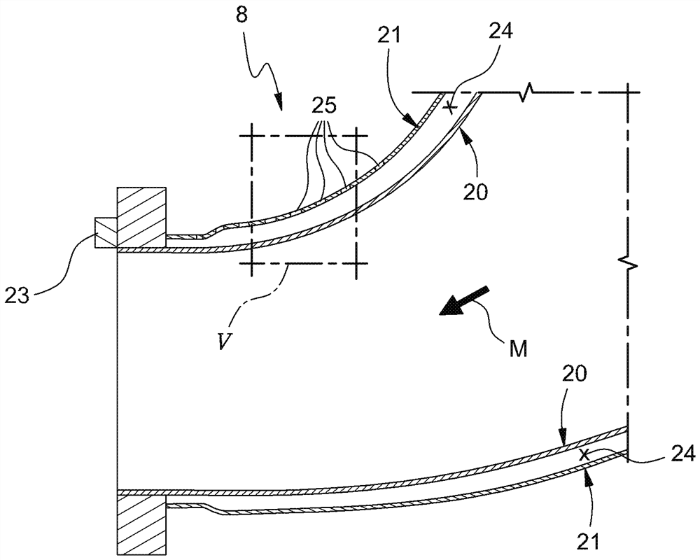 Transition tube for gas turbine can combustor