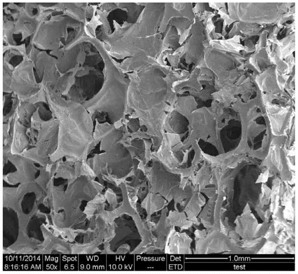 A kind of preparation method of nanocellulose/polyurethane foam composite elastomer