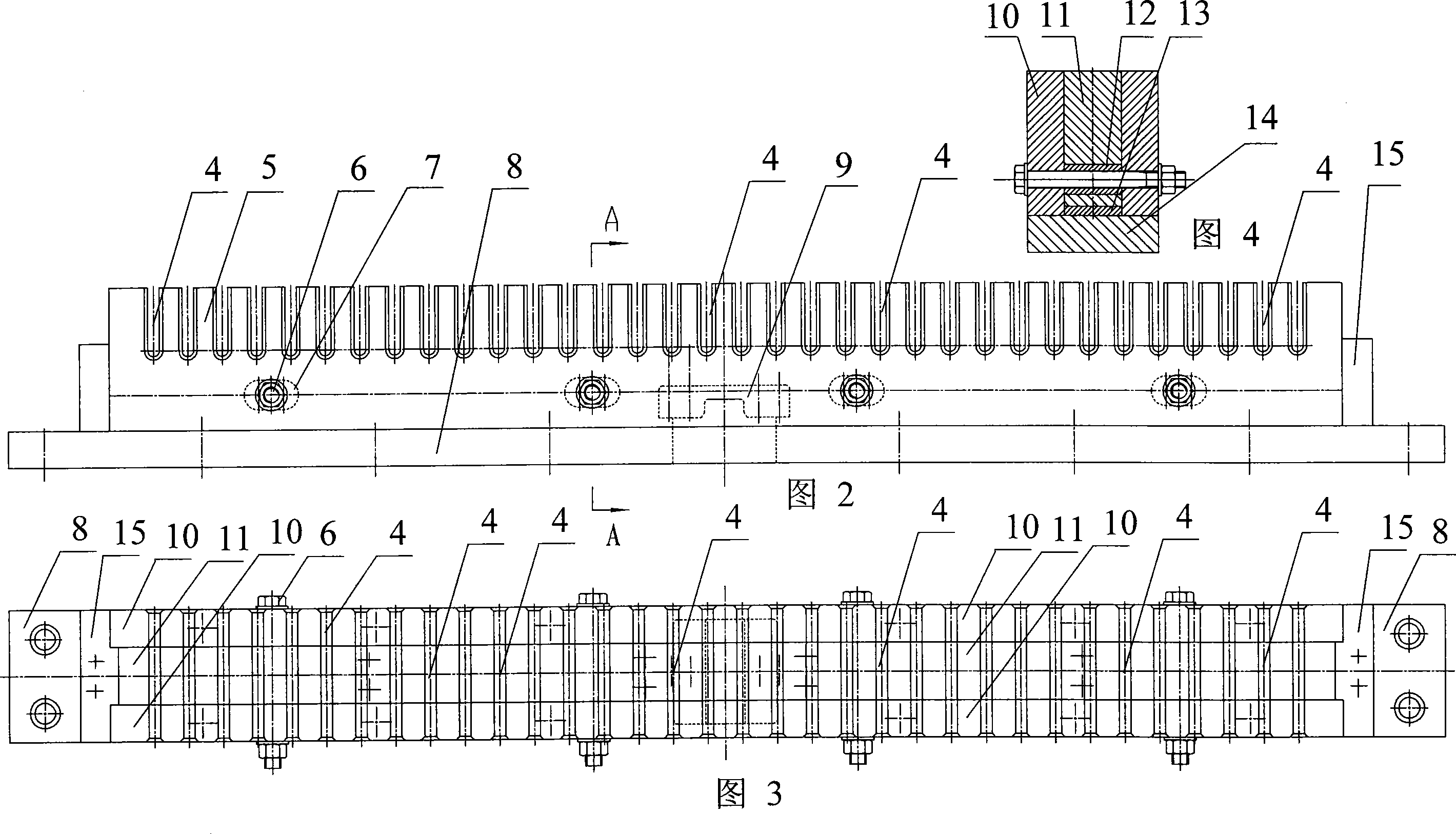 Scarfweld type steel grating and processing method thereof