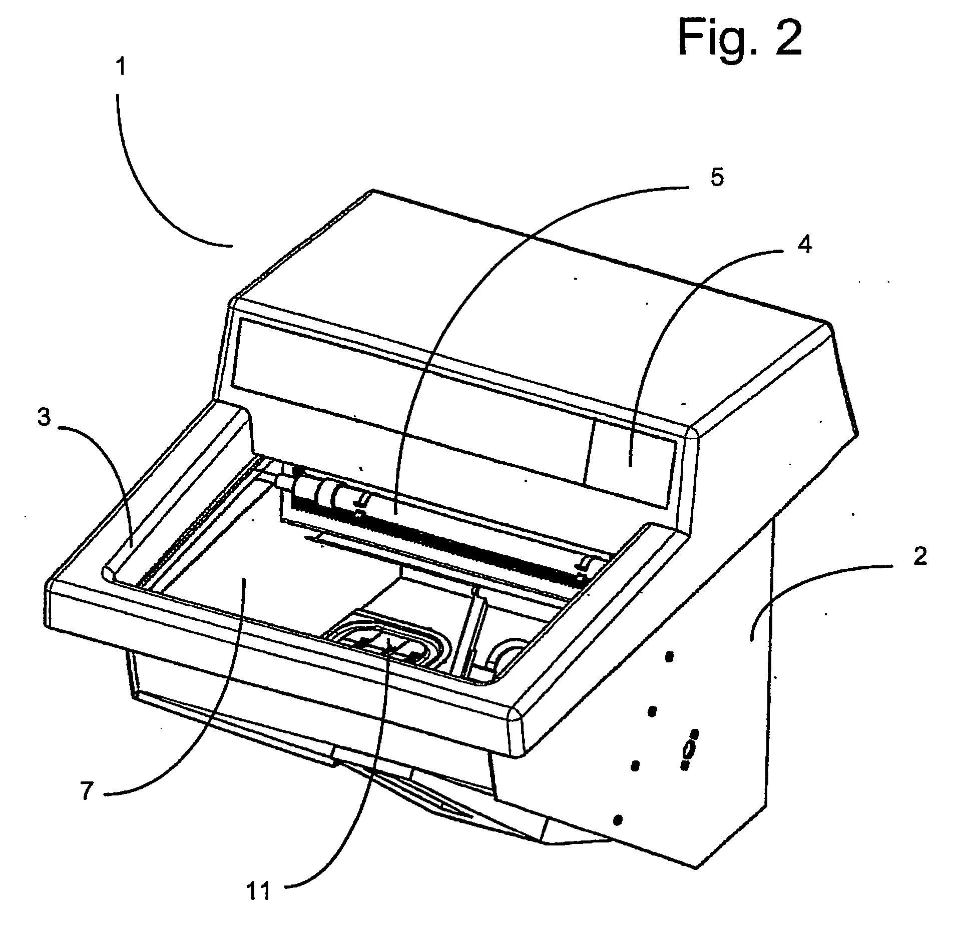 Desinfection device for a cryostat