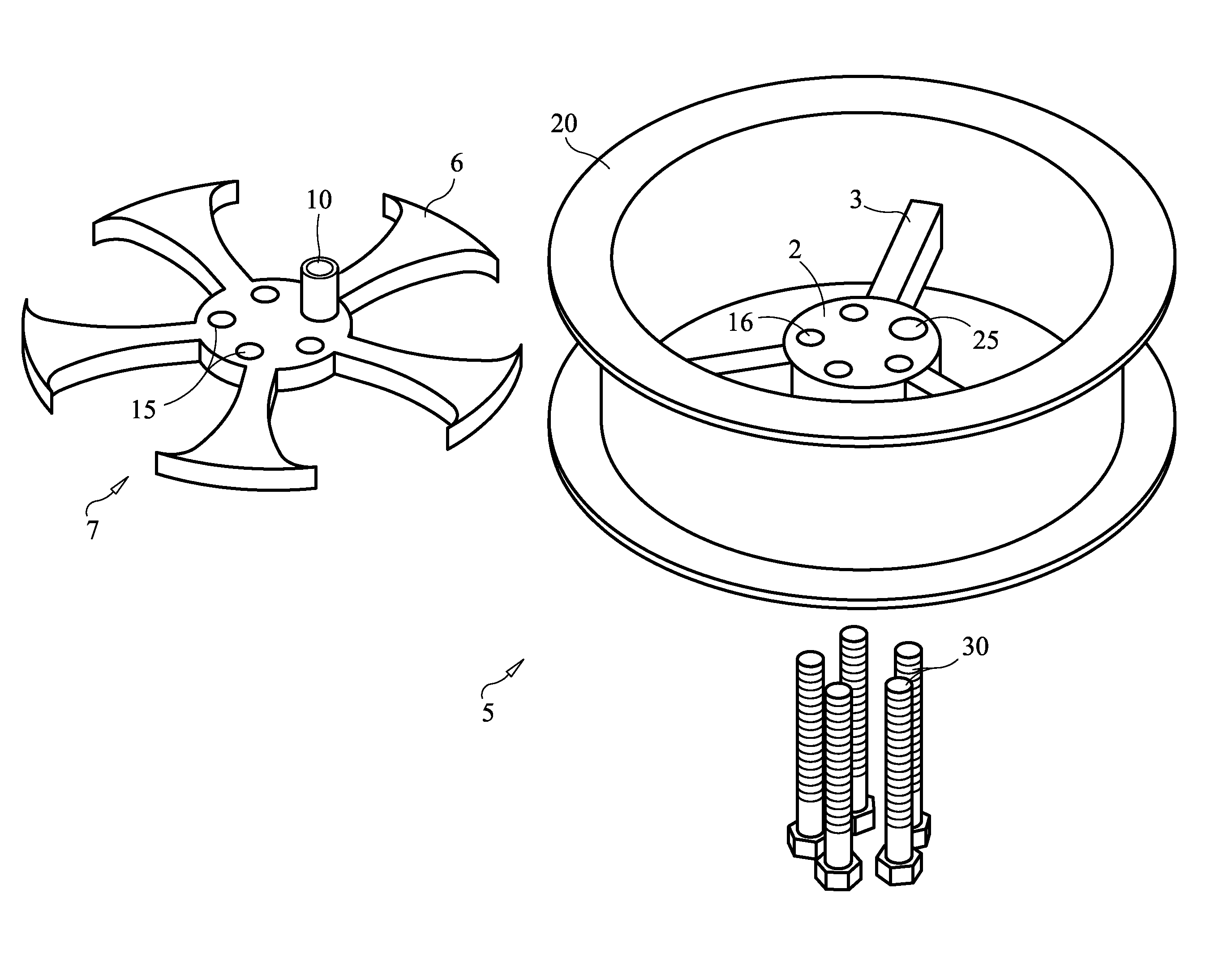 Interchangeable spoke wheel covers