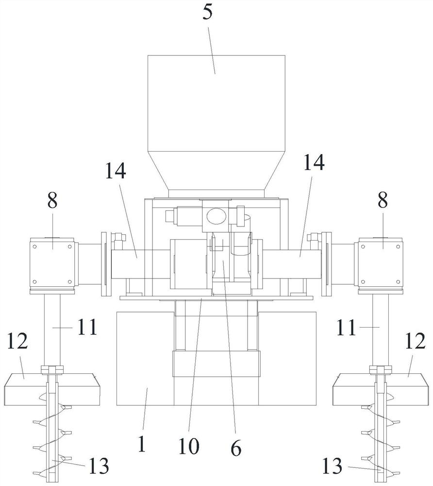 A self-propelled lateral fertilizer applicator and its working method