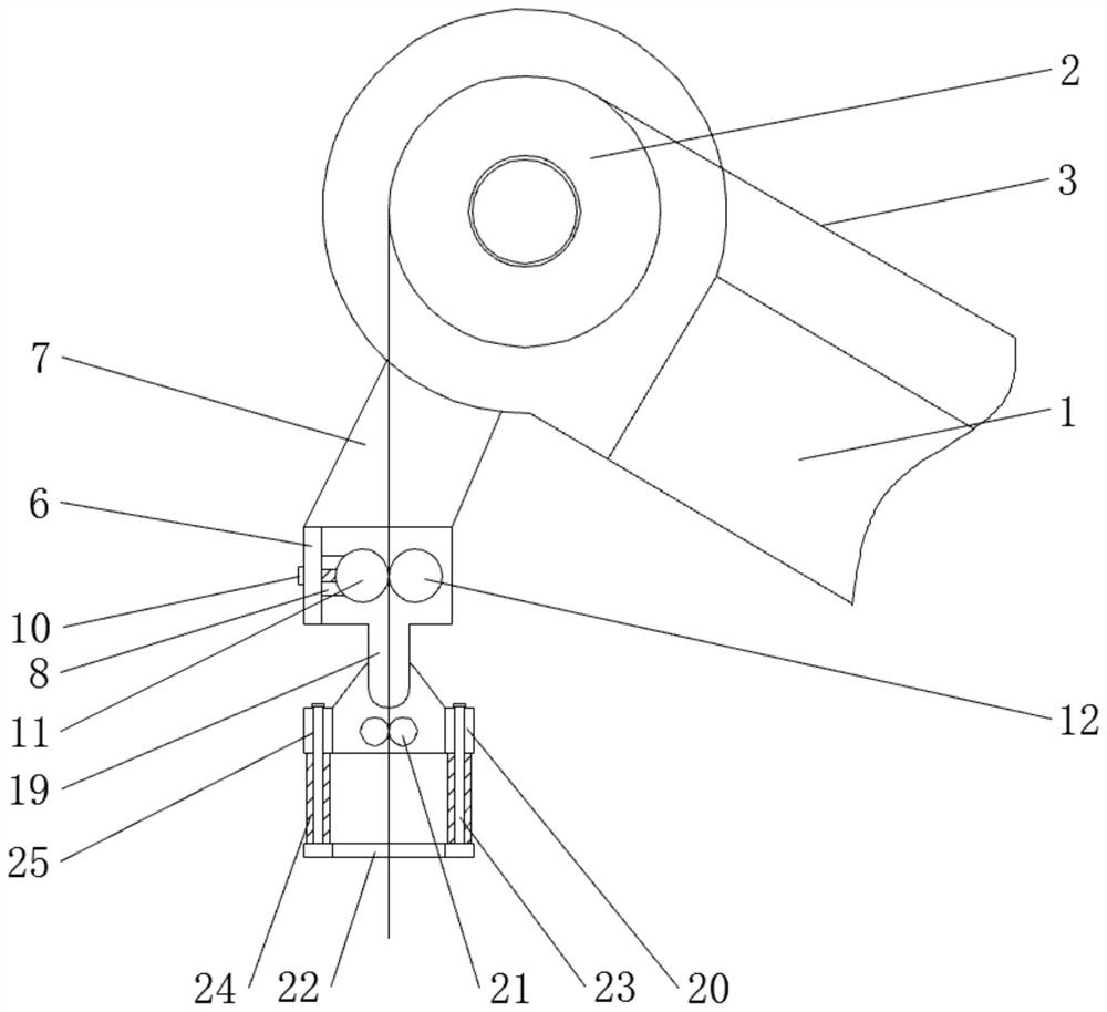 Height limiter for crane