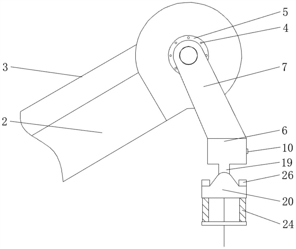 Height limiter for crane