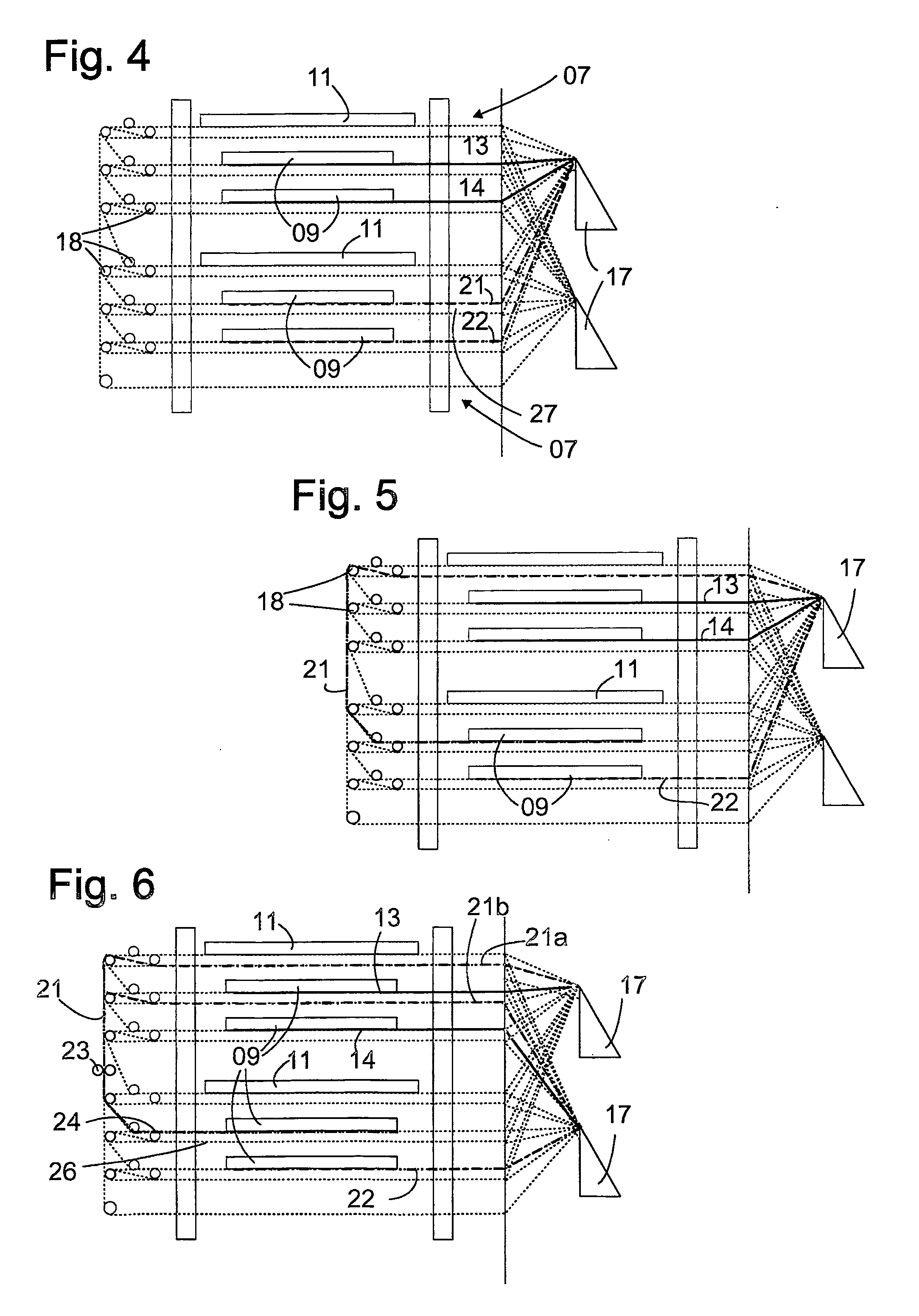 Printing machine comprising at least one printing group, one folder and at least one turn-and-mix stage