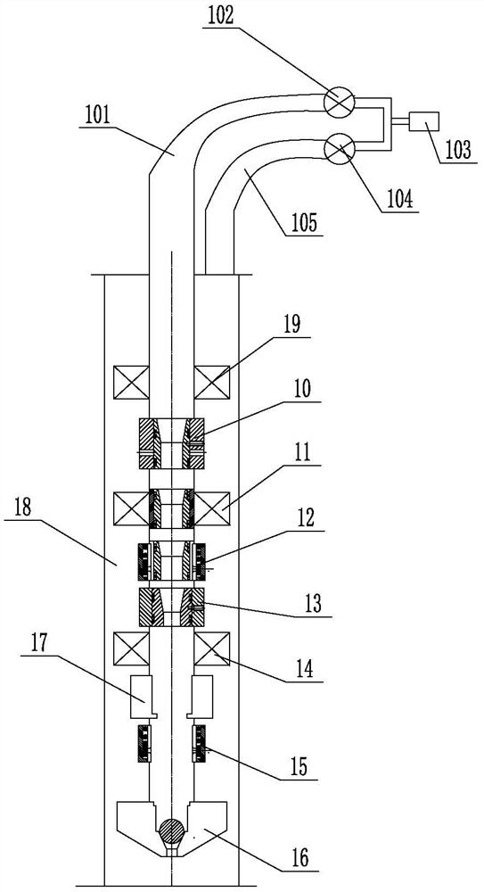 Packer, tubular column and method for quick leakage finding of whole shaft