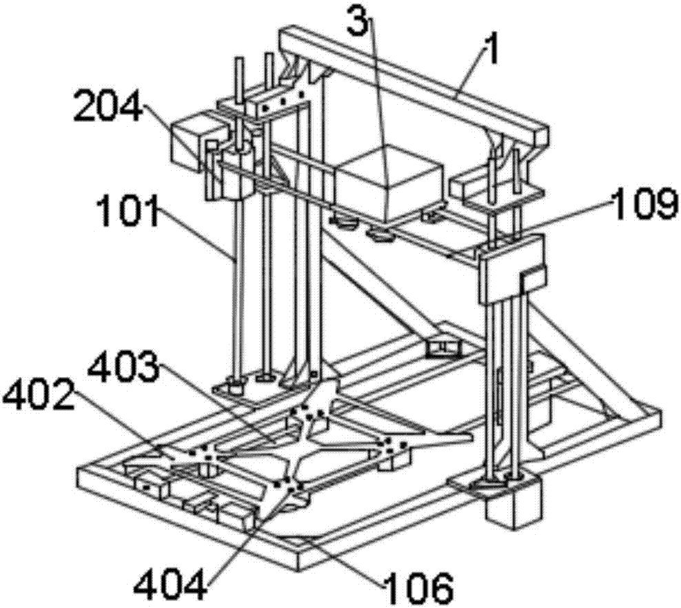 Anti-blockage high-stability 3D printing equipment