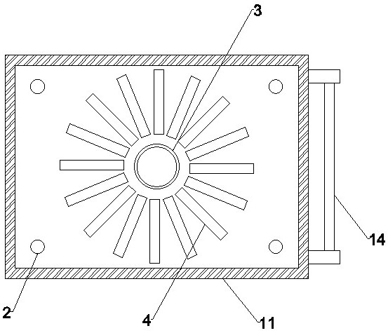 Printed paper collecting vehicle