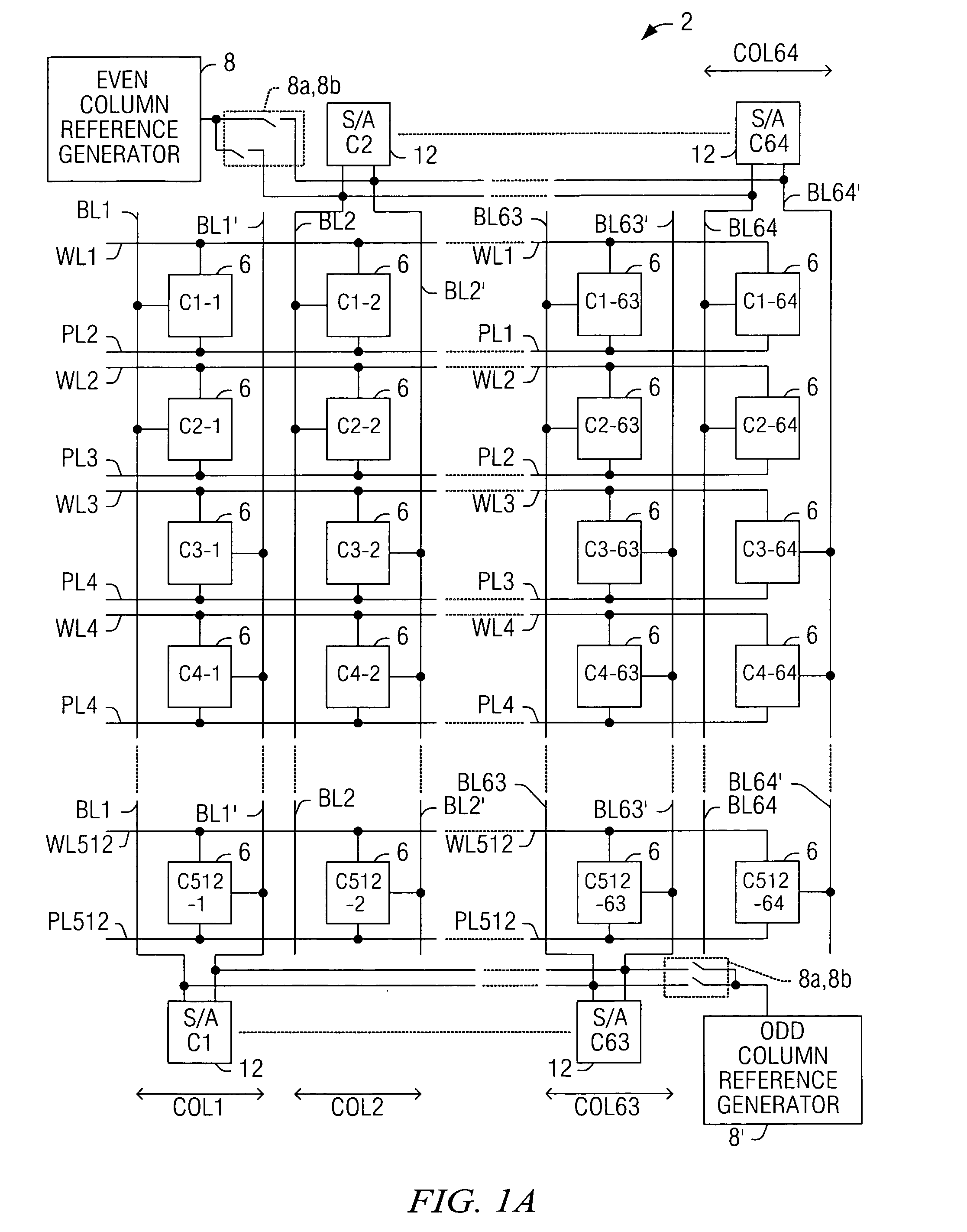Method and apparatus to reduce storage node disturbance in ferroelectric memory