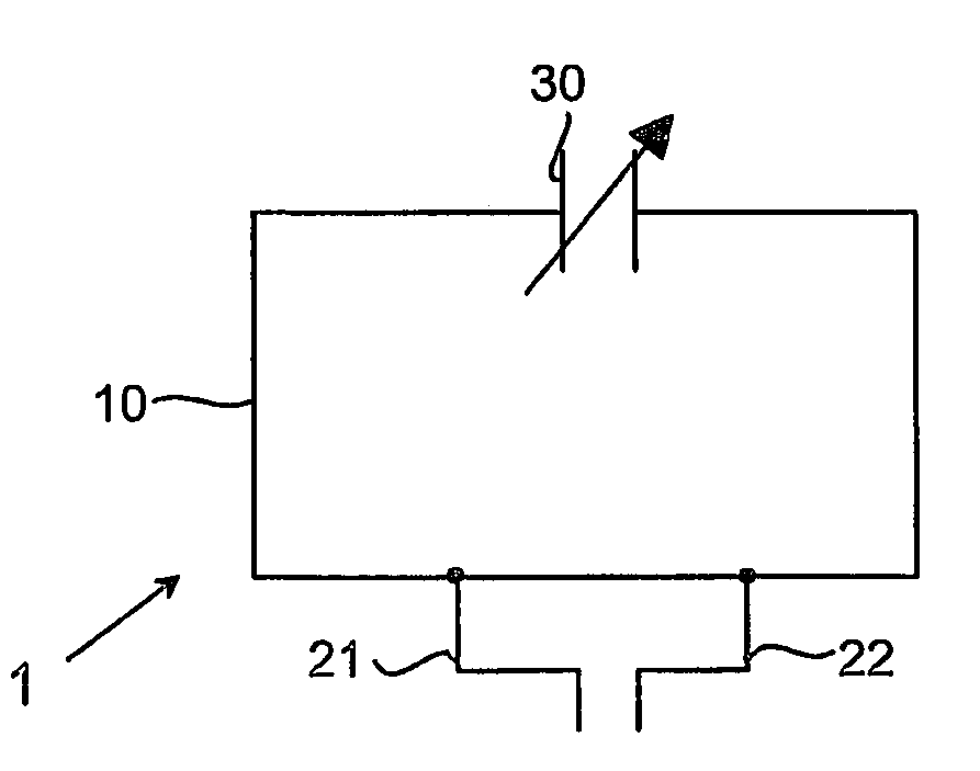 Antenna Device and Portable Radio Communication Device Comprising Such Antenna Device