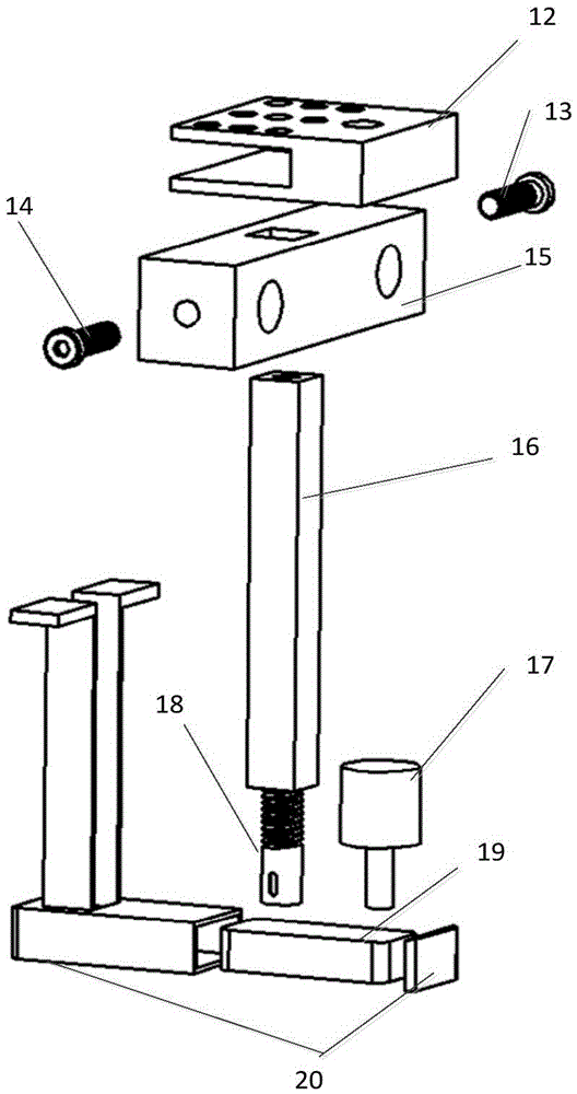 Deformation experiment apparatus for smart skin antenna test