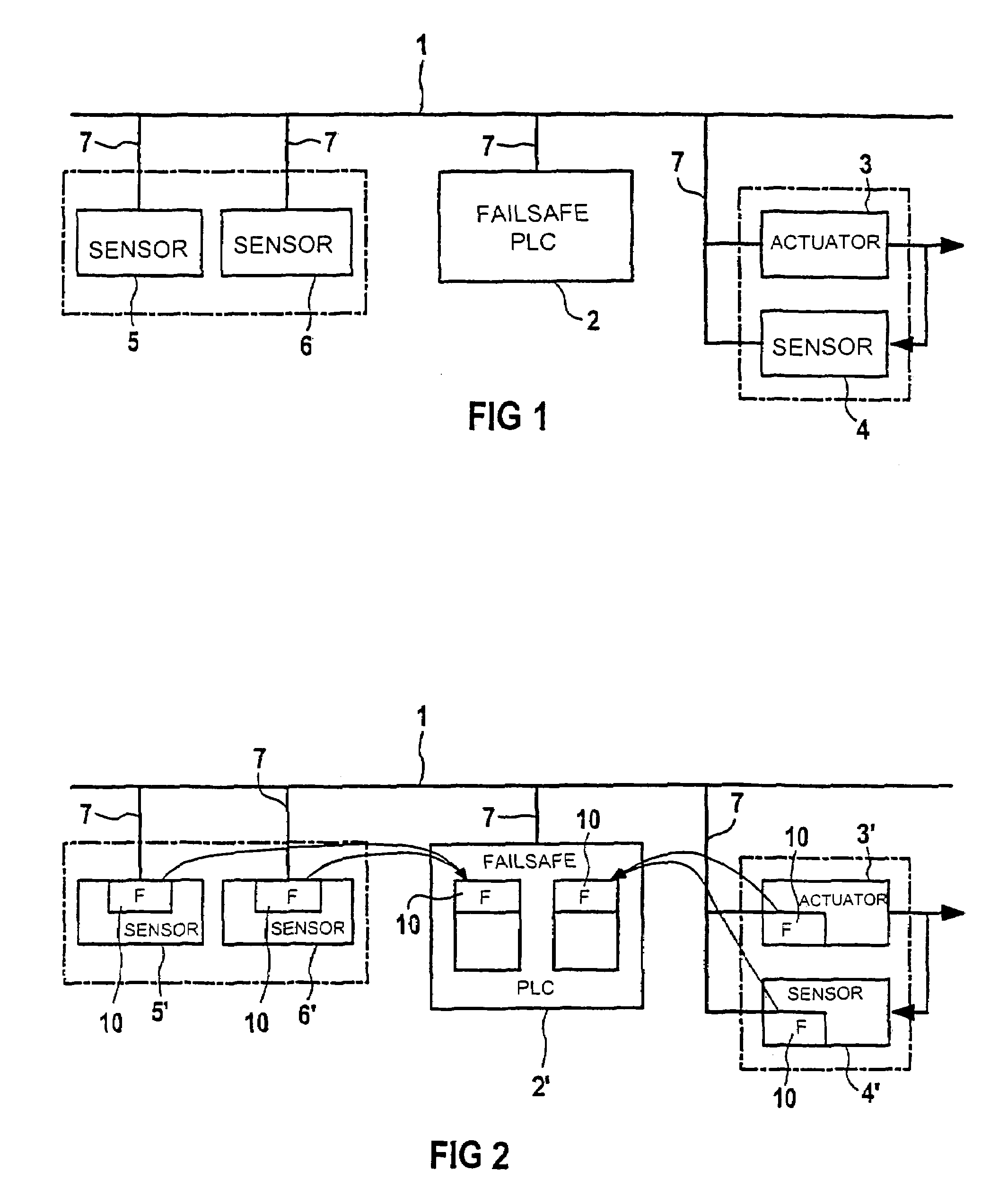 Microprocessor-controlled field device for connection to a field bus system