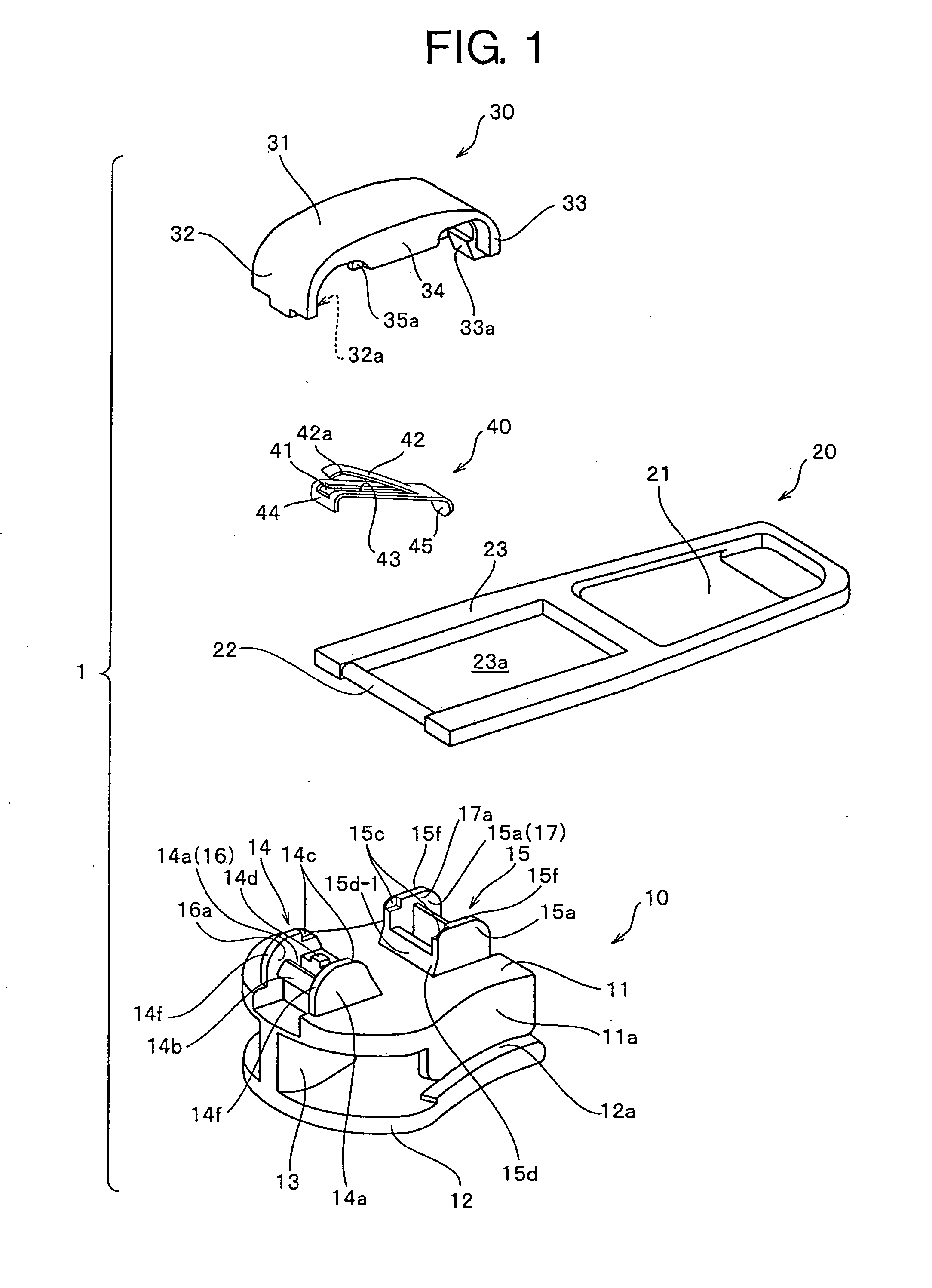 Slider for Slide Fastener with Automatic Stopper