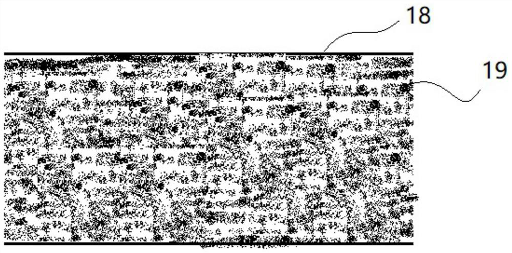 High-efficiency filter element for water purification equipment and preparation method thereof