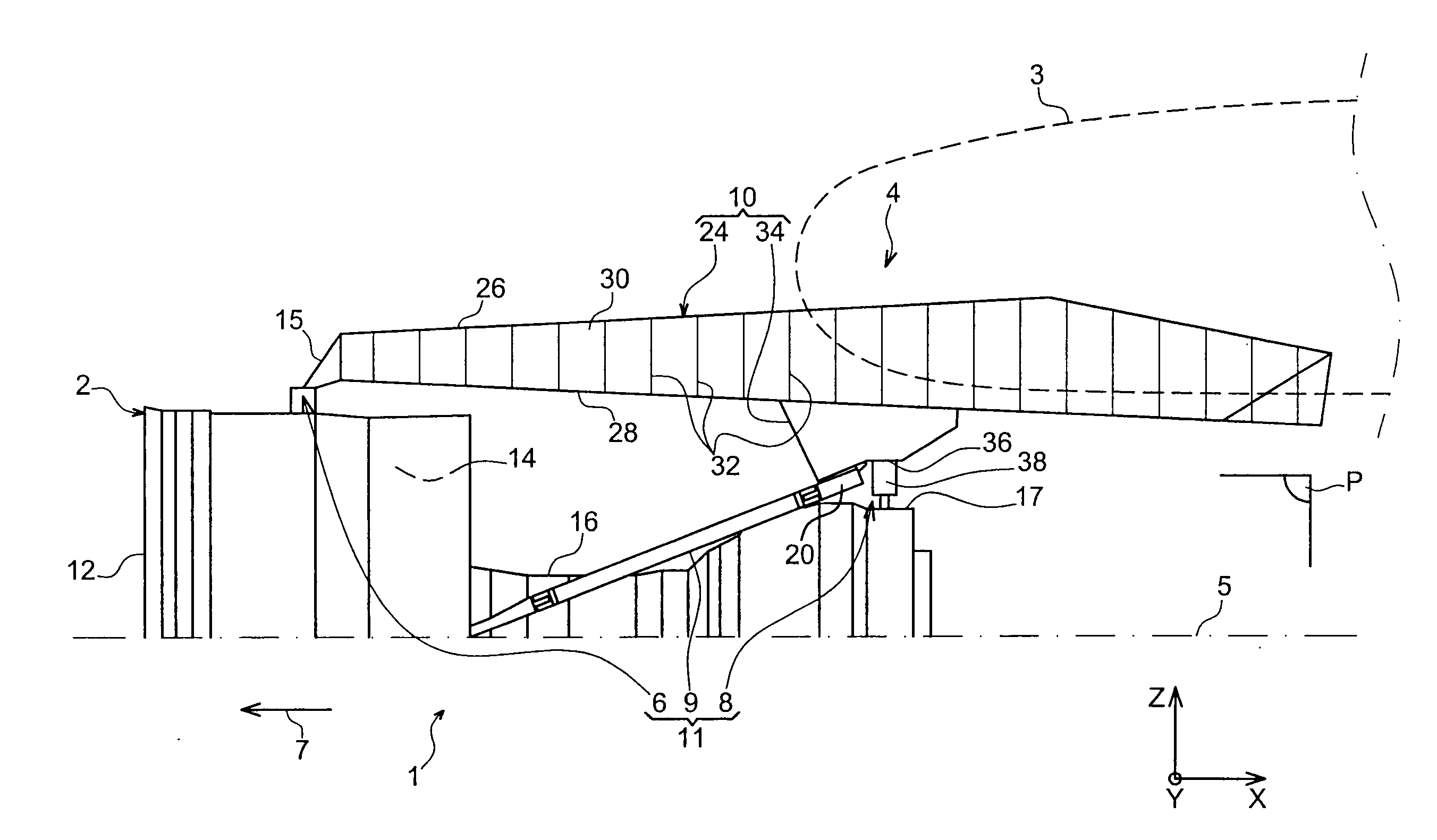 Engine Assembly for an Aircraft Comprising an Engine as Well as an Engine Mounting Structure for Such an Engine