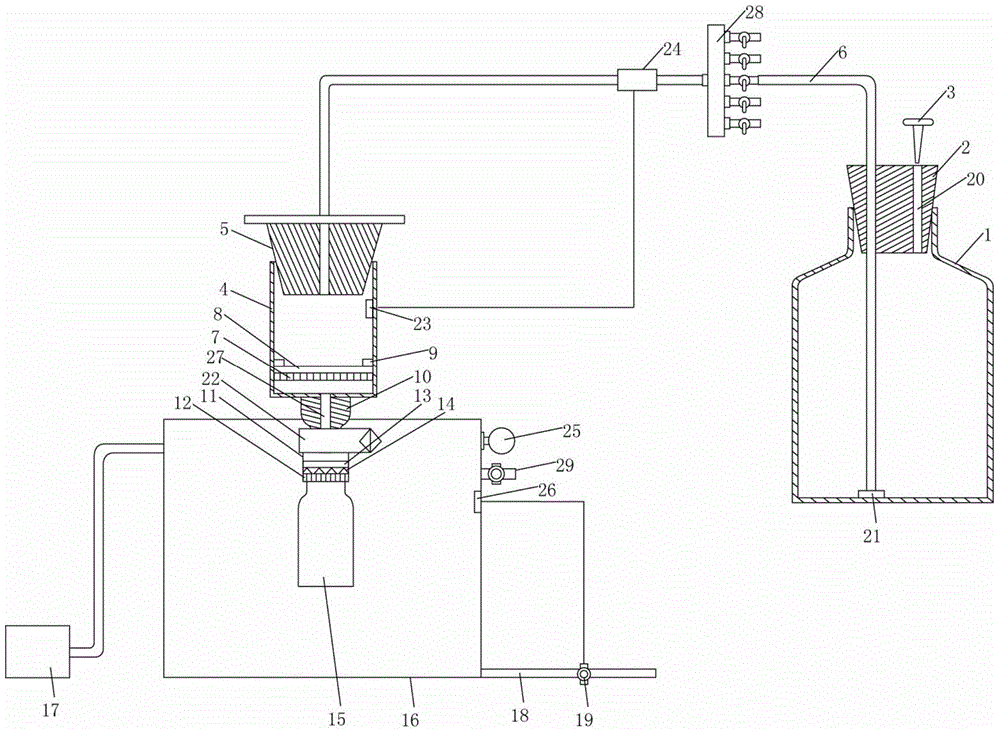 Membrane type solid-phase extraction device