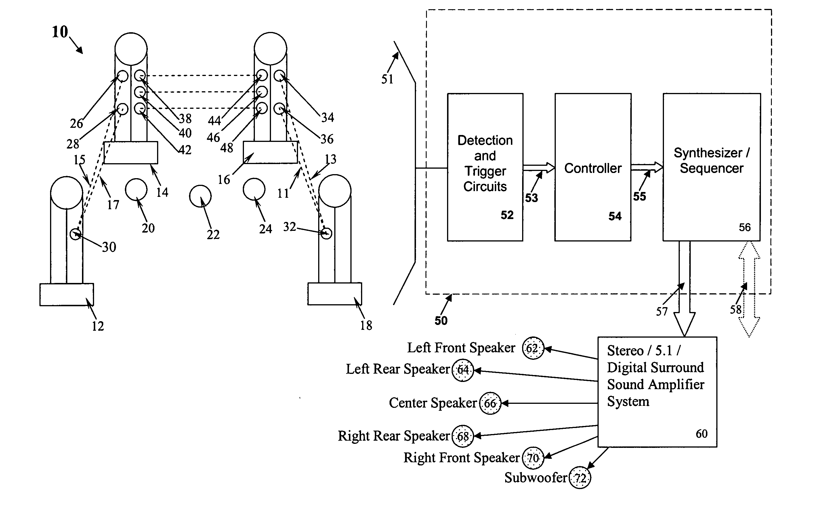 Music instrument system and methods