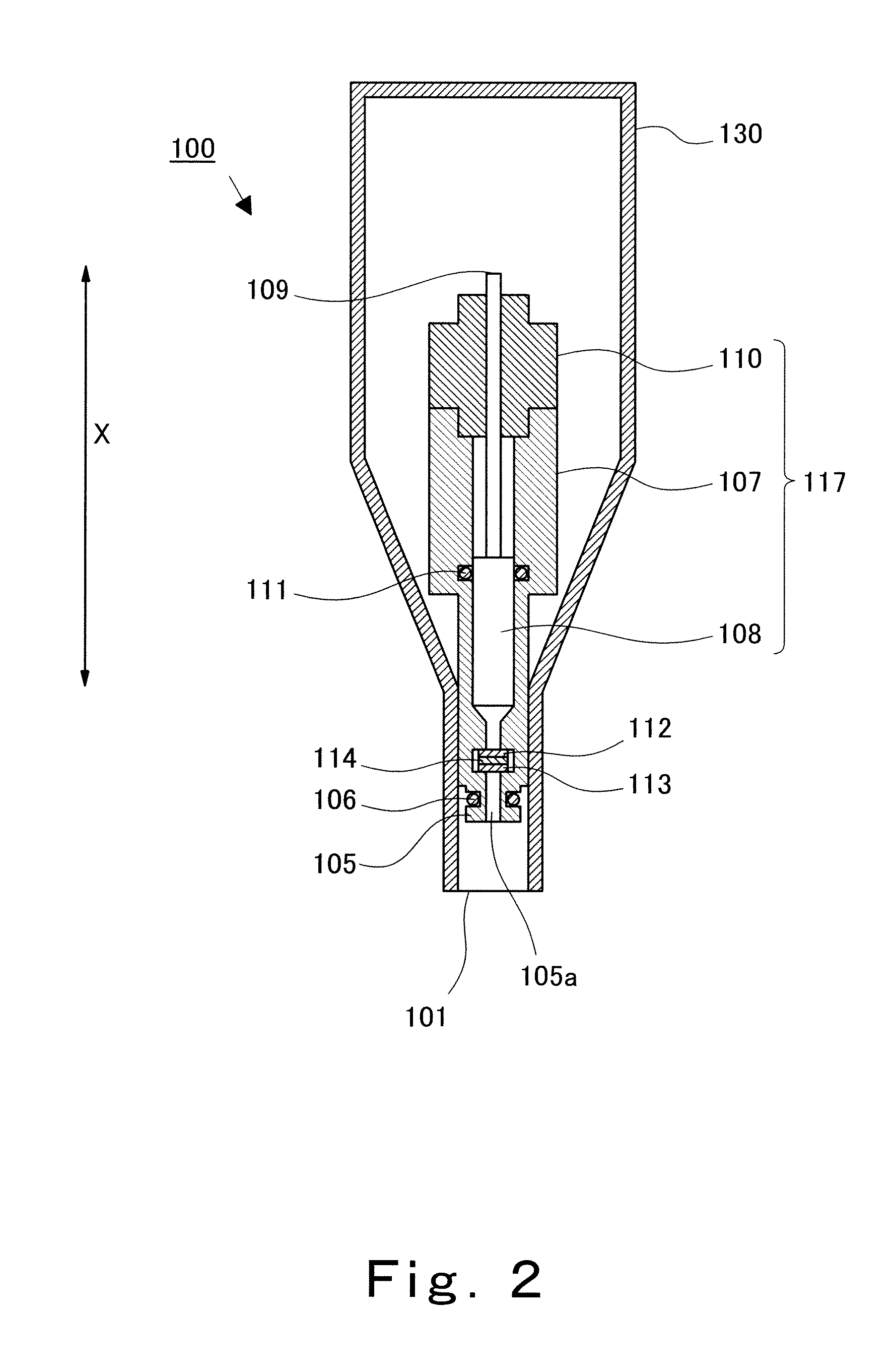 Body fluid sampling device and body fluid measuring device using the same