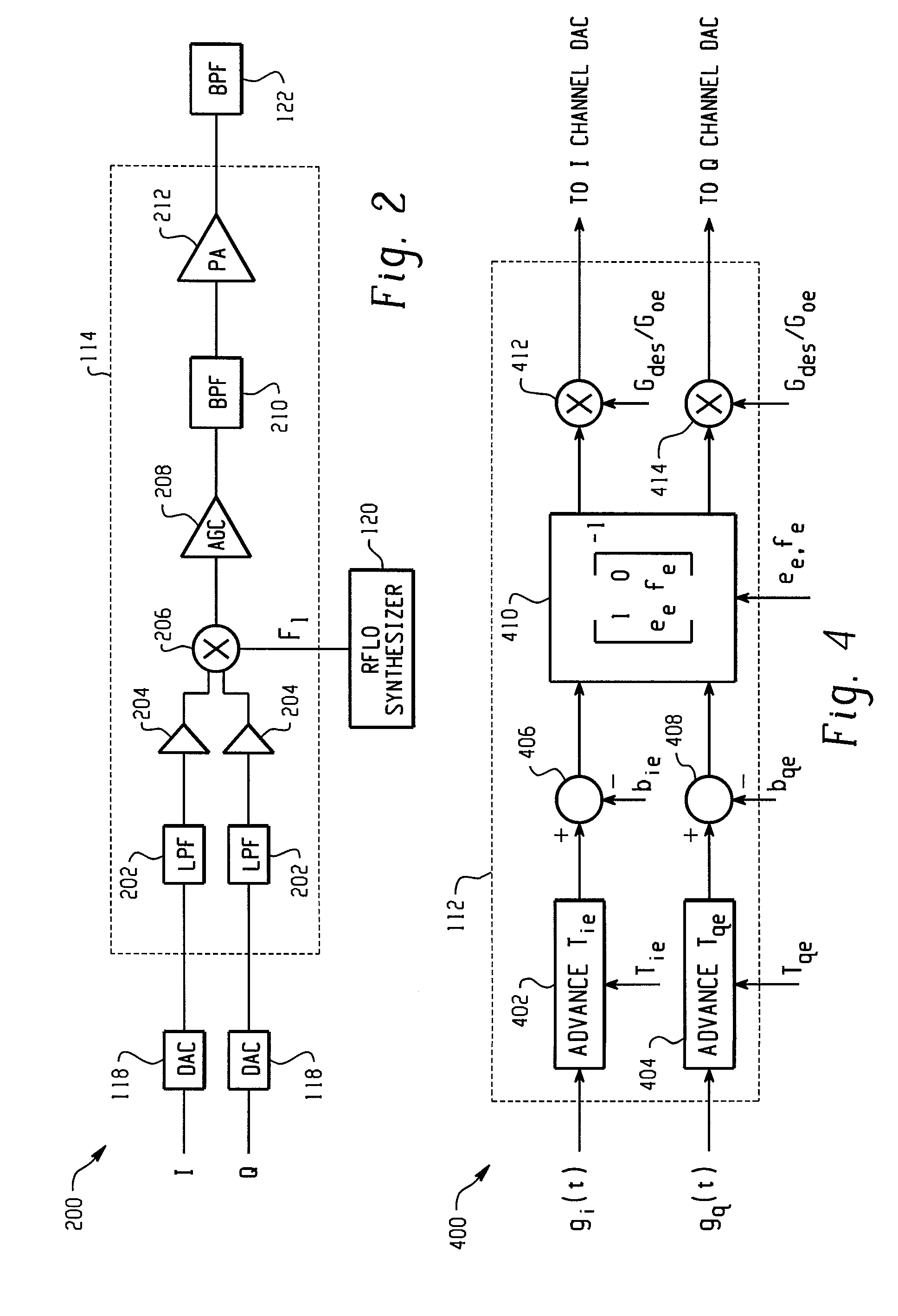Feedback Compensation Detector For A Direct Conversion Transmitter