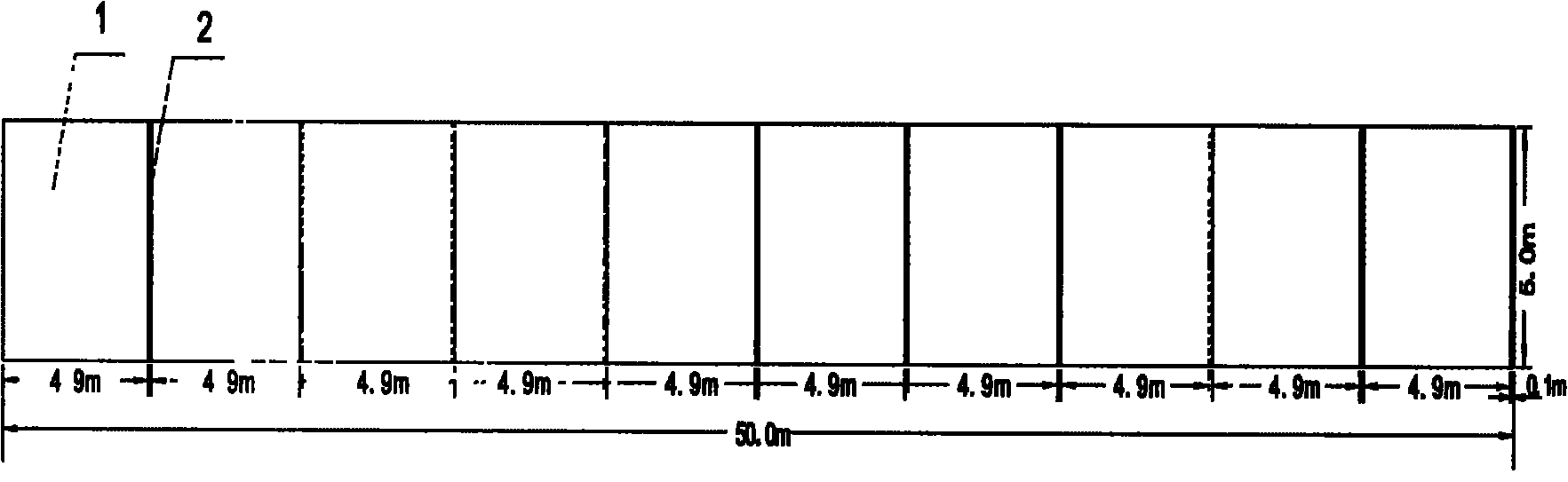 Method for manufacturing antifouling and antibiosis type yellow croaker net cage