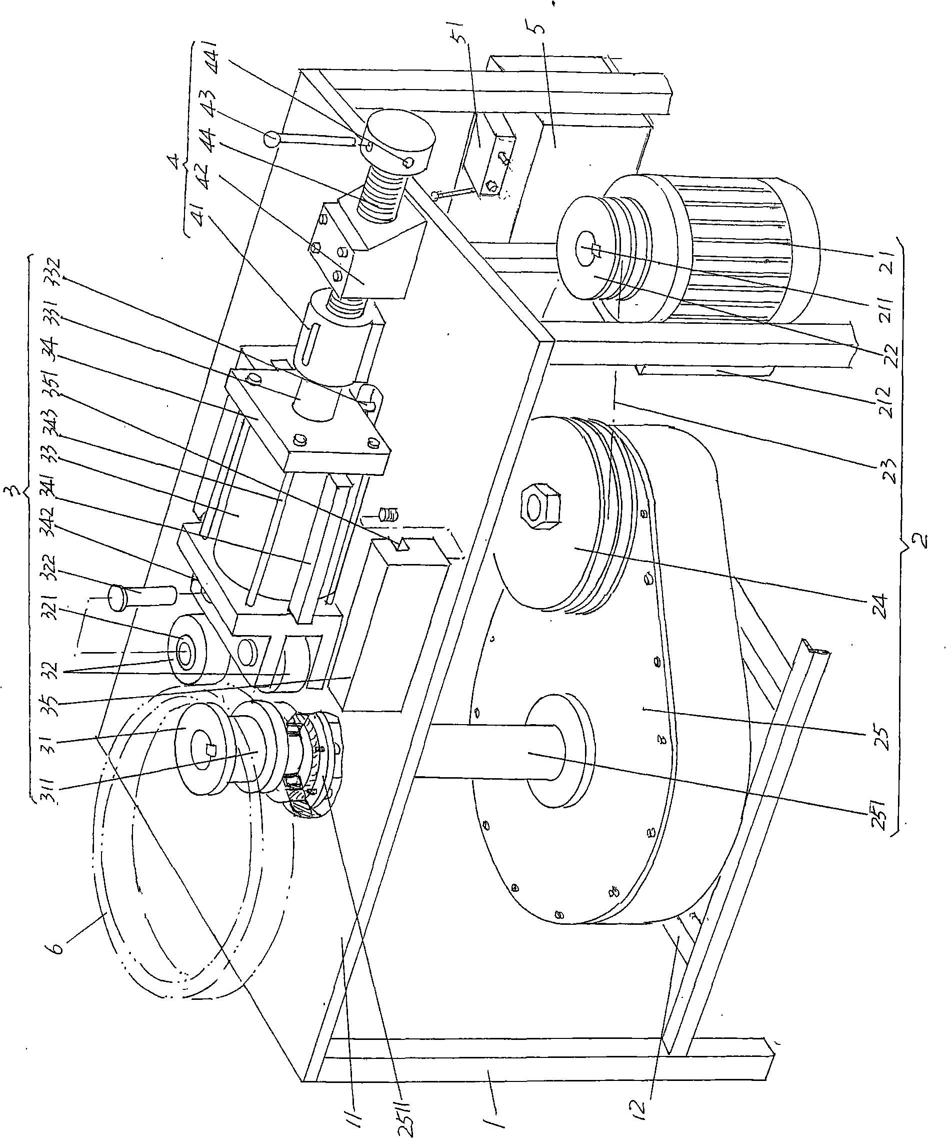 Iron ring processing device