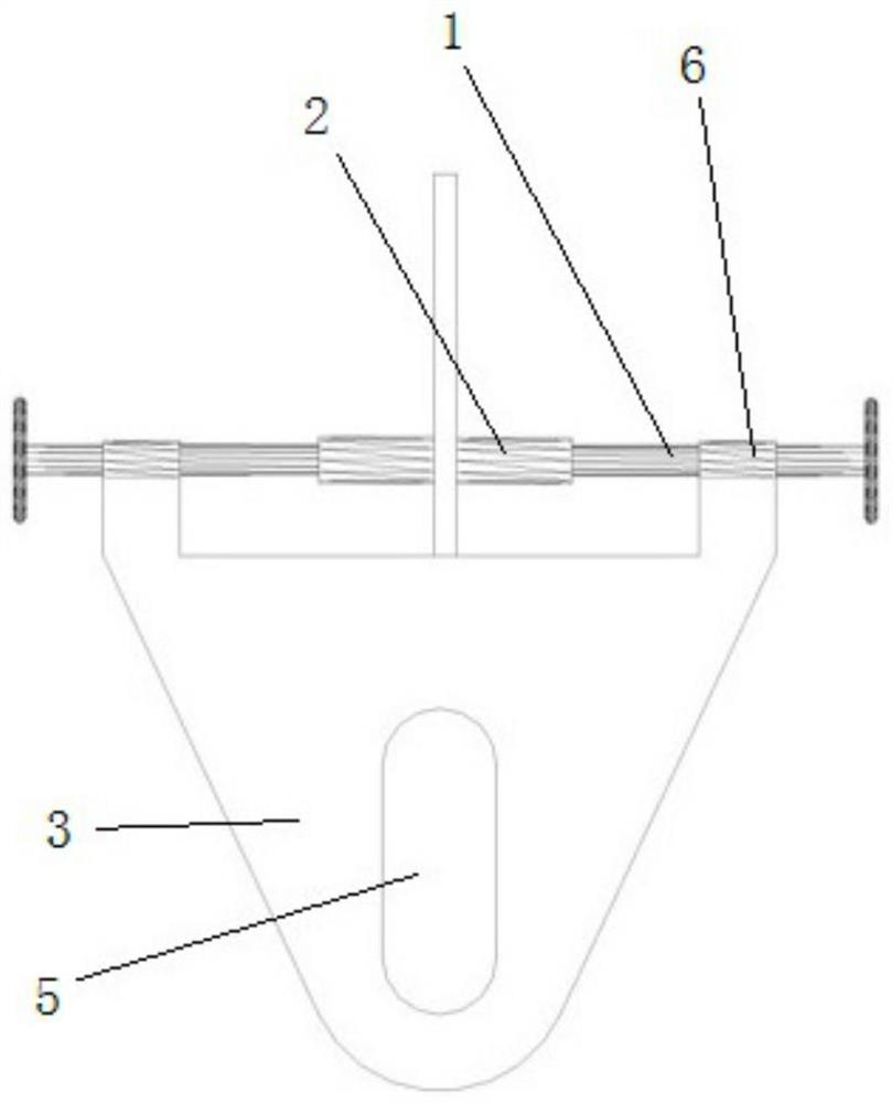A method of enlarging the anchorage position of safety belt
