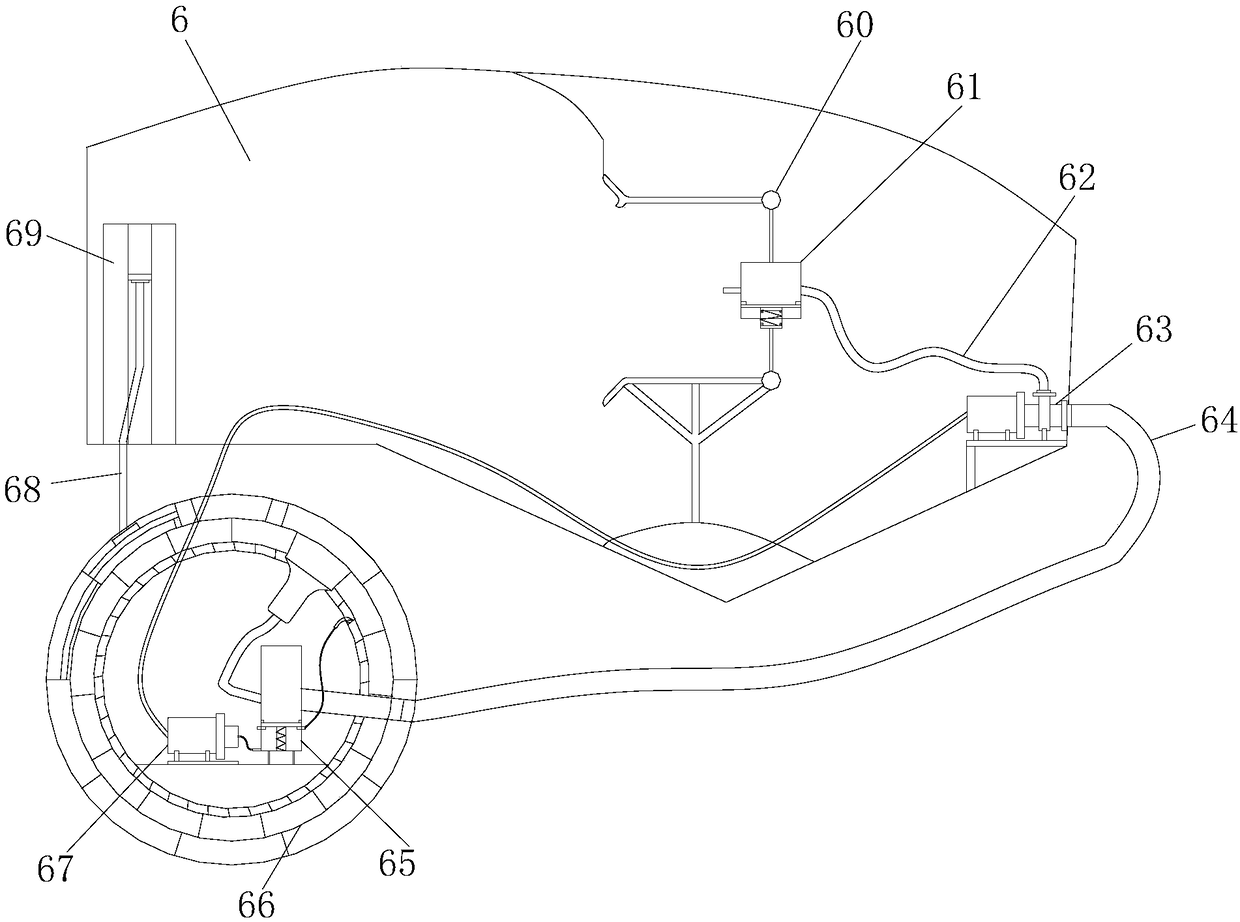 Ophthalmic drainage-type eyewash device