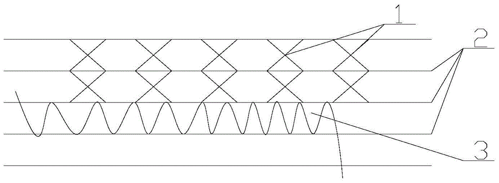 Knitting method of bath towel cloth and bath towel cloth