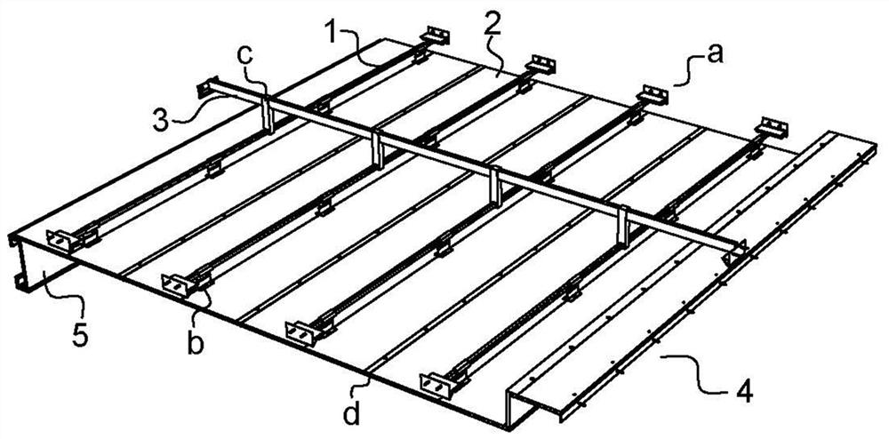 Suspended ceiling double-base-layer structure and installing method