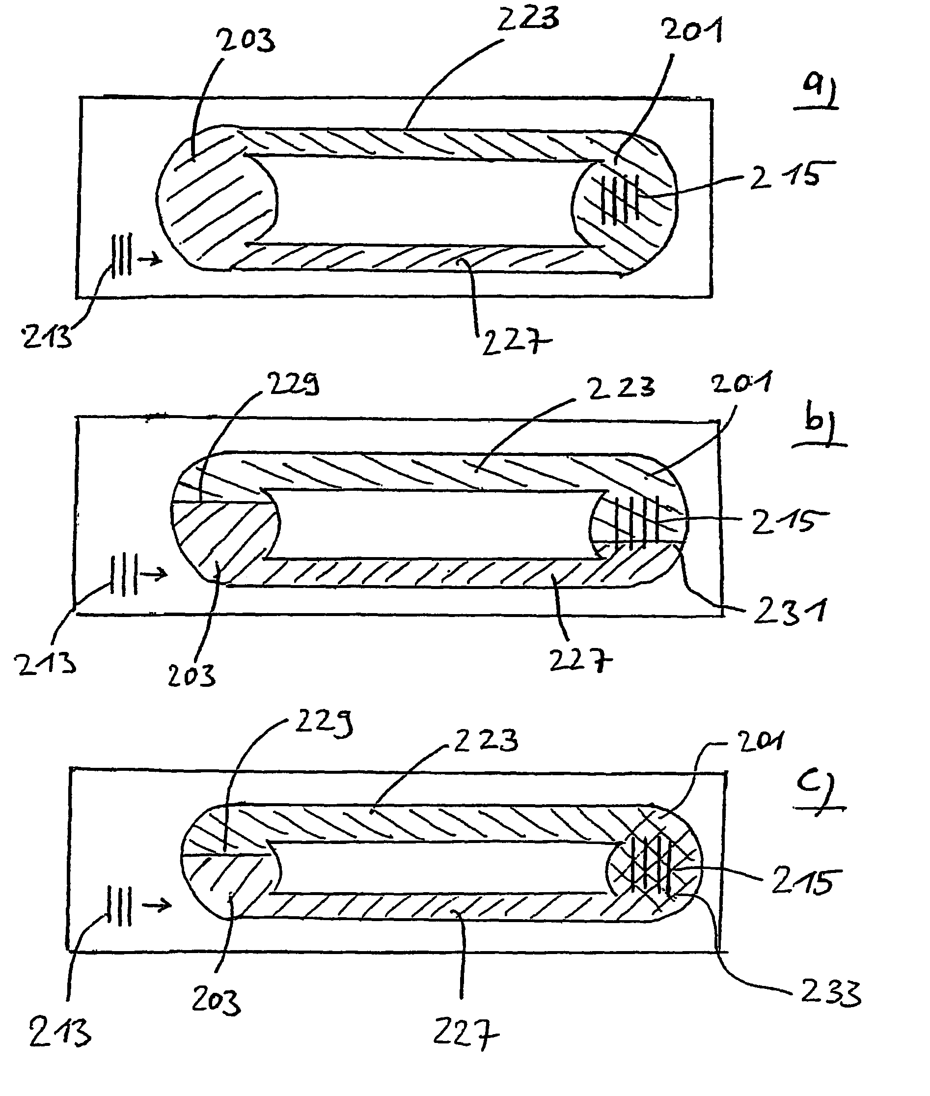 Method and device for dosing and mixing small amounts of liquid