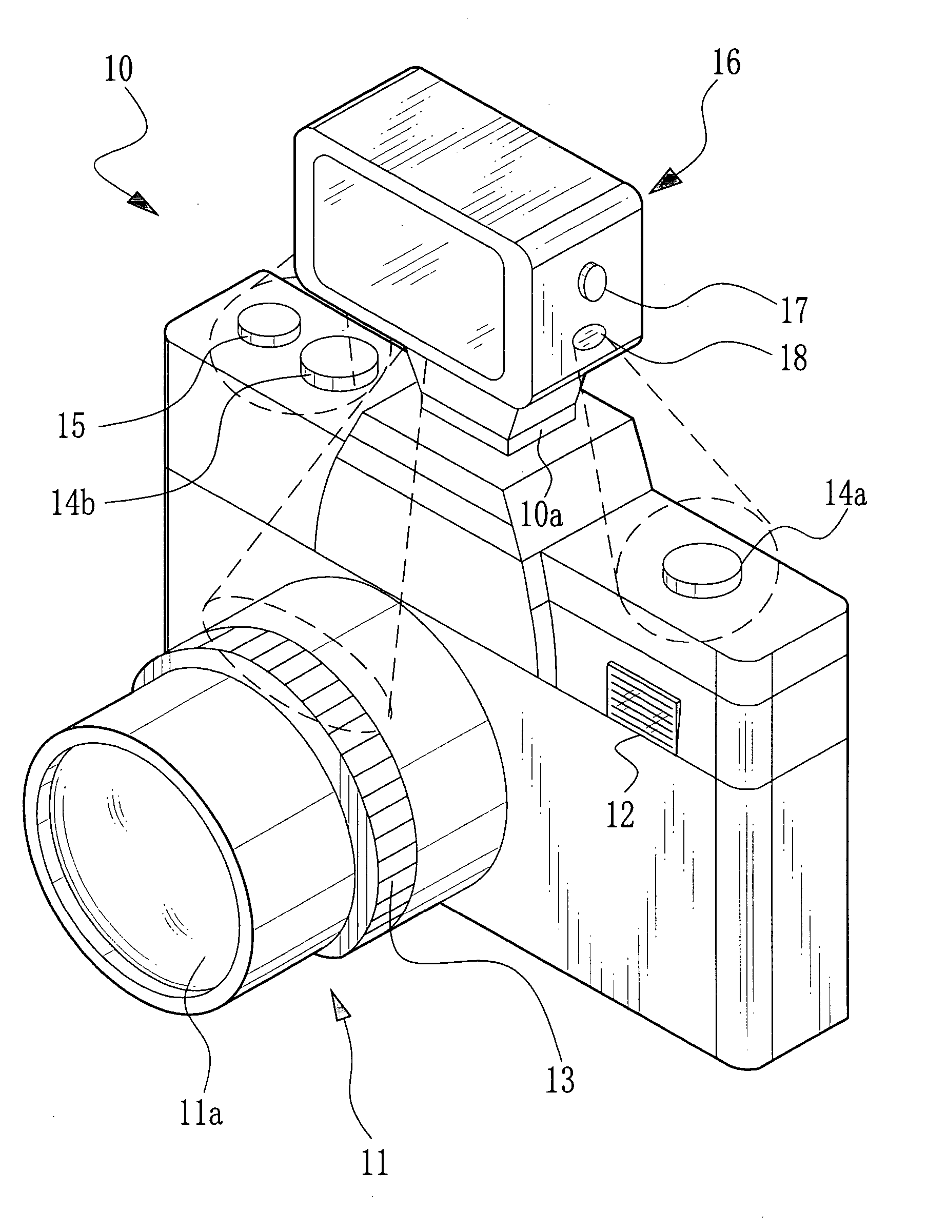 Camera accessory and camera