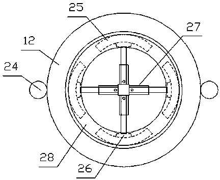 Junked tire steel wire taking device for regenerated rubber production and using method