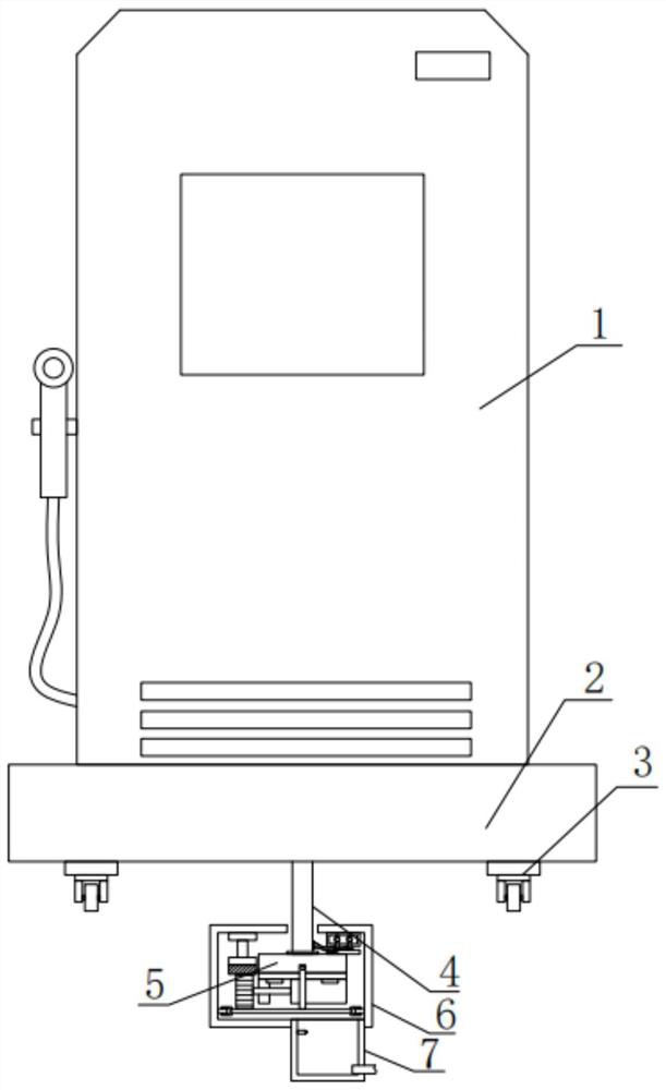 Movable wireless charging cabinet