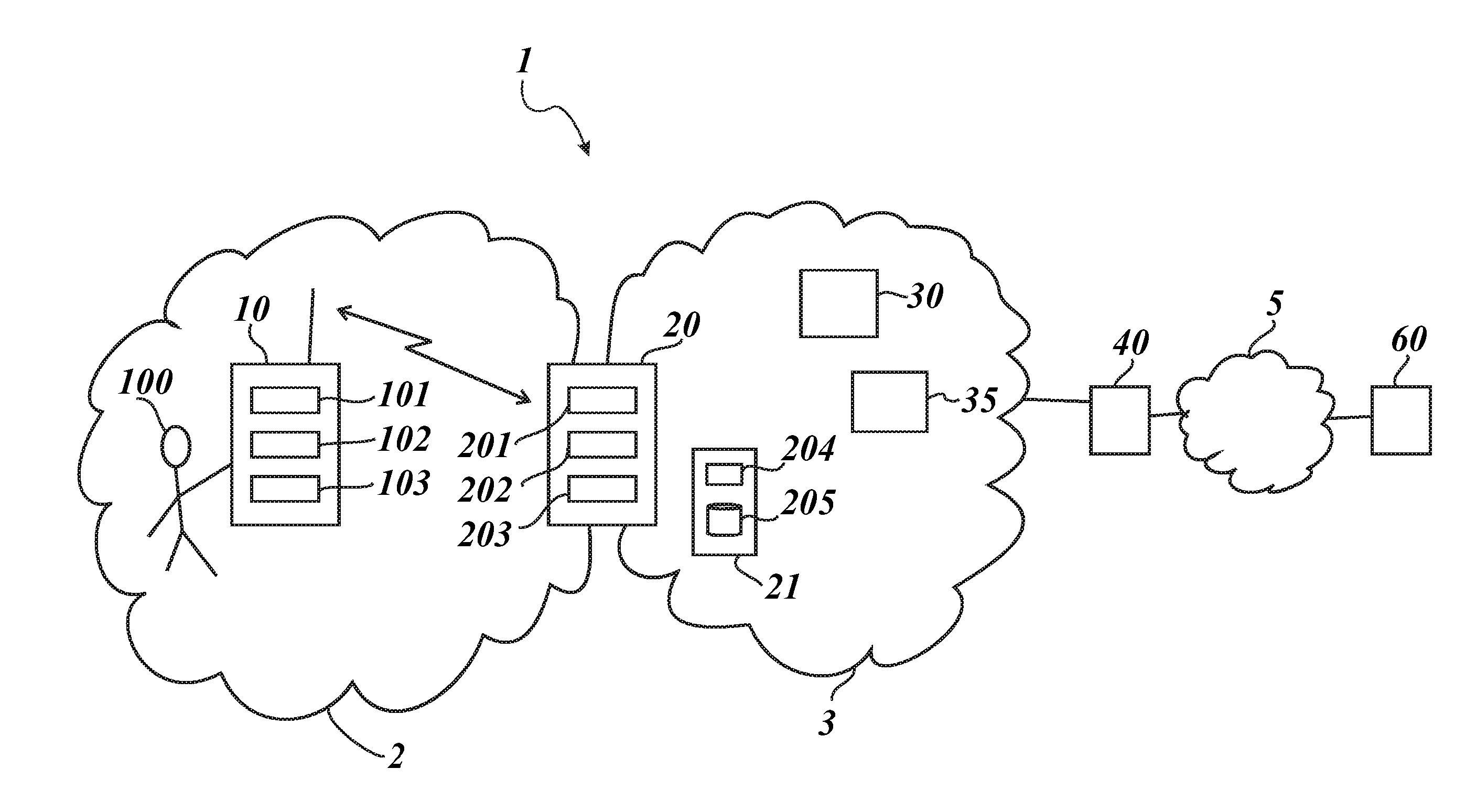 Method of providing a guest terminal with emergency access to a WLAN