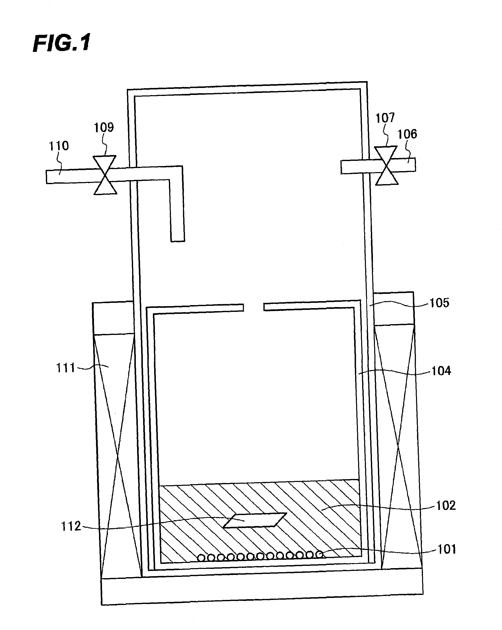 Method and apparatus for producing crystal of metal nitride of group 13 of the periodic table