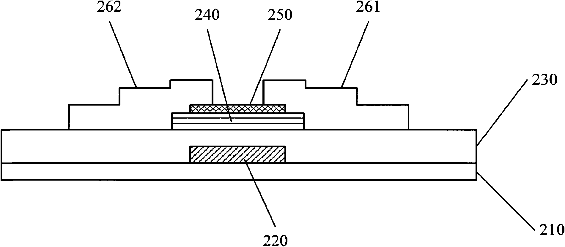 Sull transistor with etching barrier layer and preparation method thereof