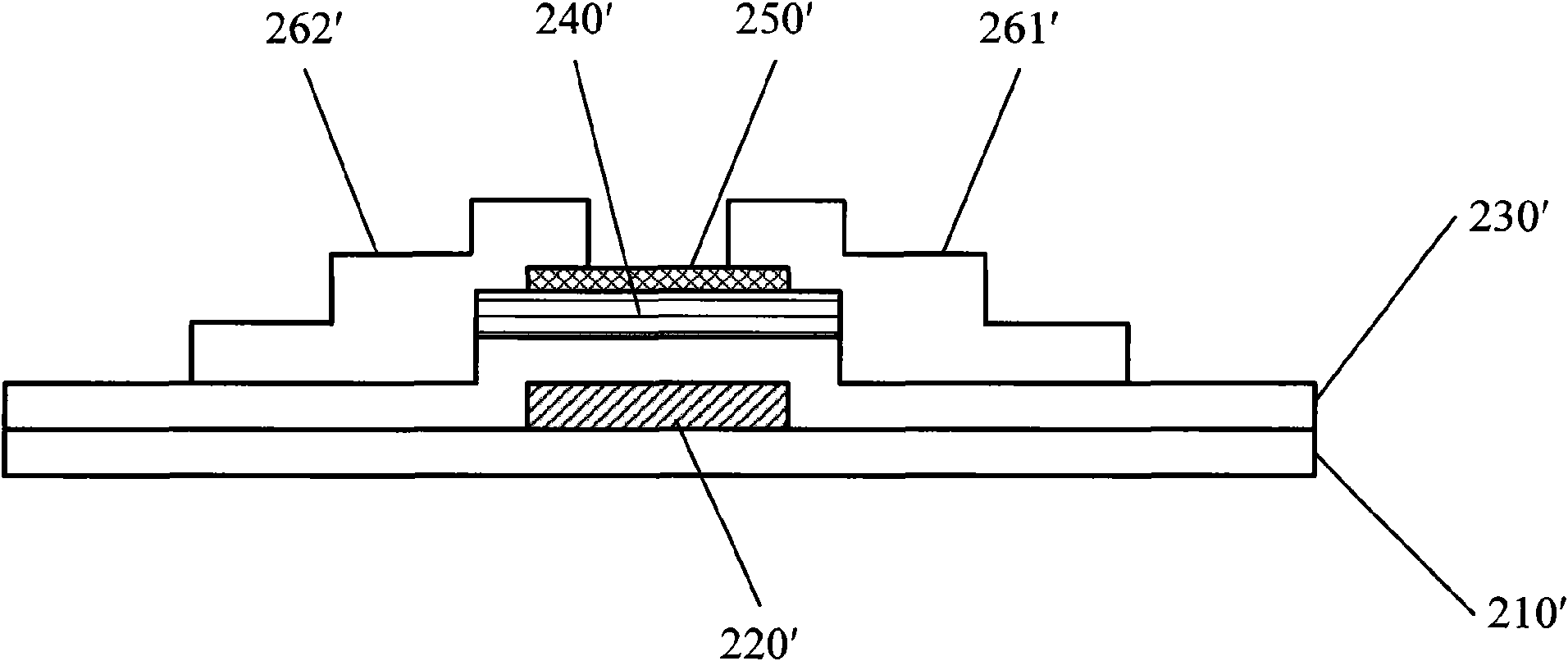 Sull transistor with etching barrier layer and preparation method thereof